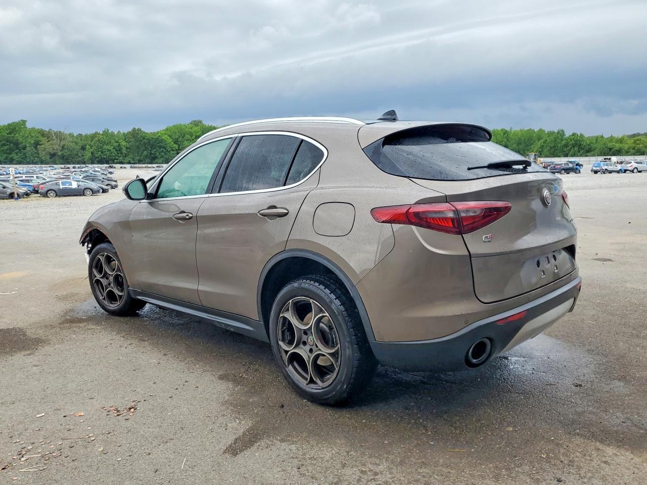 2019 Alfa Romeo Stelvio Ti Tan vin: ZASPAKBN5K7C45149
