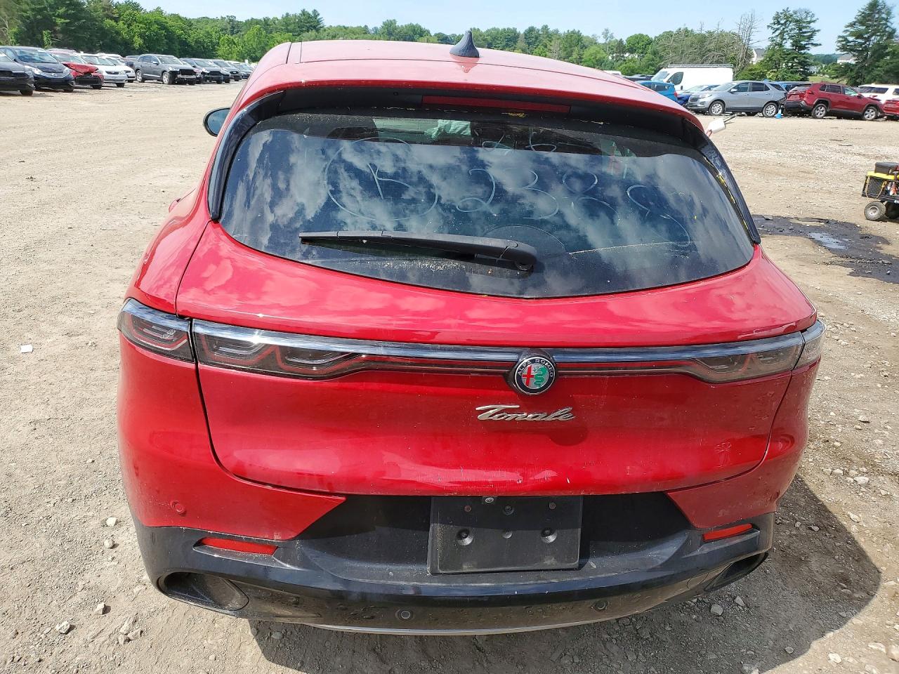 2024 Alfa Romeo Tonale Ti Красный vin: ZASPATCW2R3043199