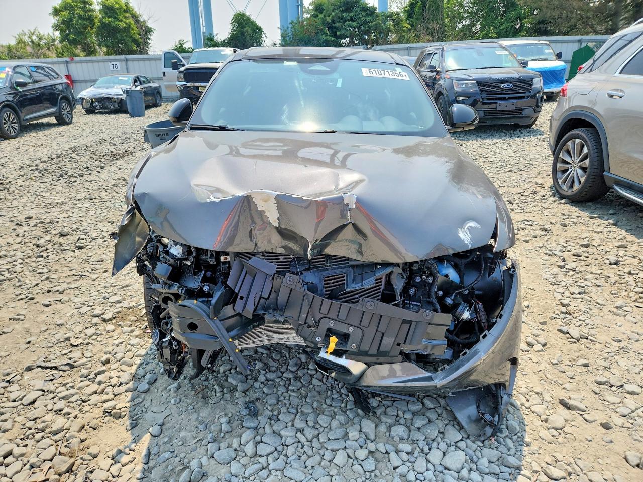 2024 Alfa Romeo Tonale Ti Gray vin: ZASPATCW6R3057266