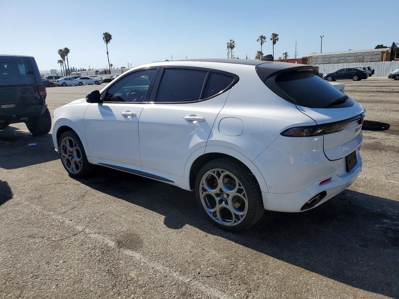 2025 Alfa Romeo Tonale Tributo Italiano White vin: ZASPATTW0S3089247