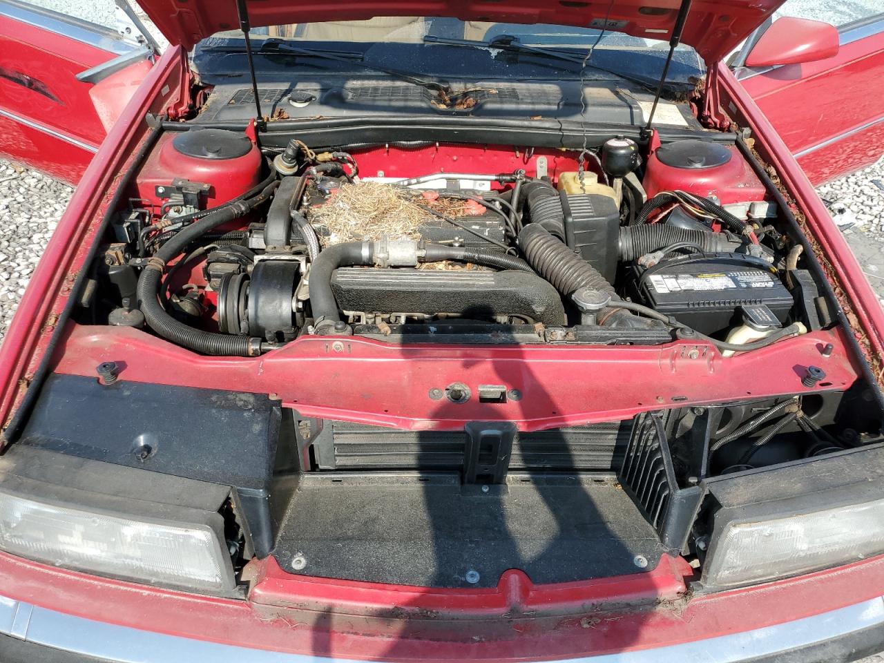 1989 Chrysler Tc By Maserati Red vin: ZC2FR1101KB202383