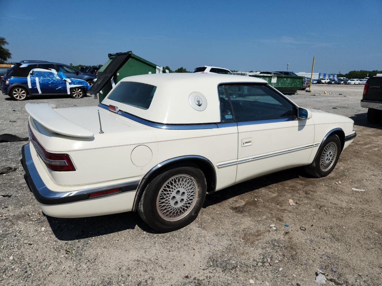 1990 Chrysler Tc By Maserati   White vin: ZC2FS1204LB205329
