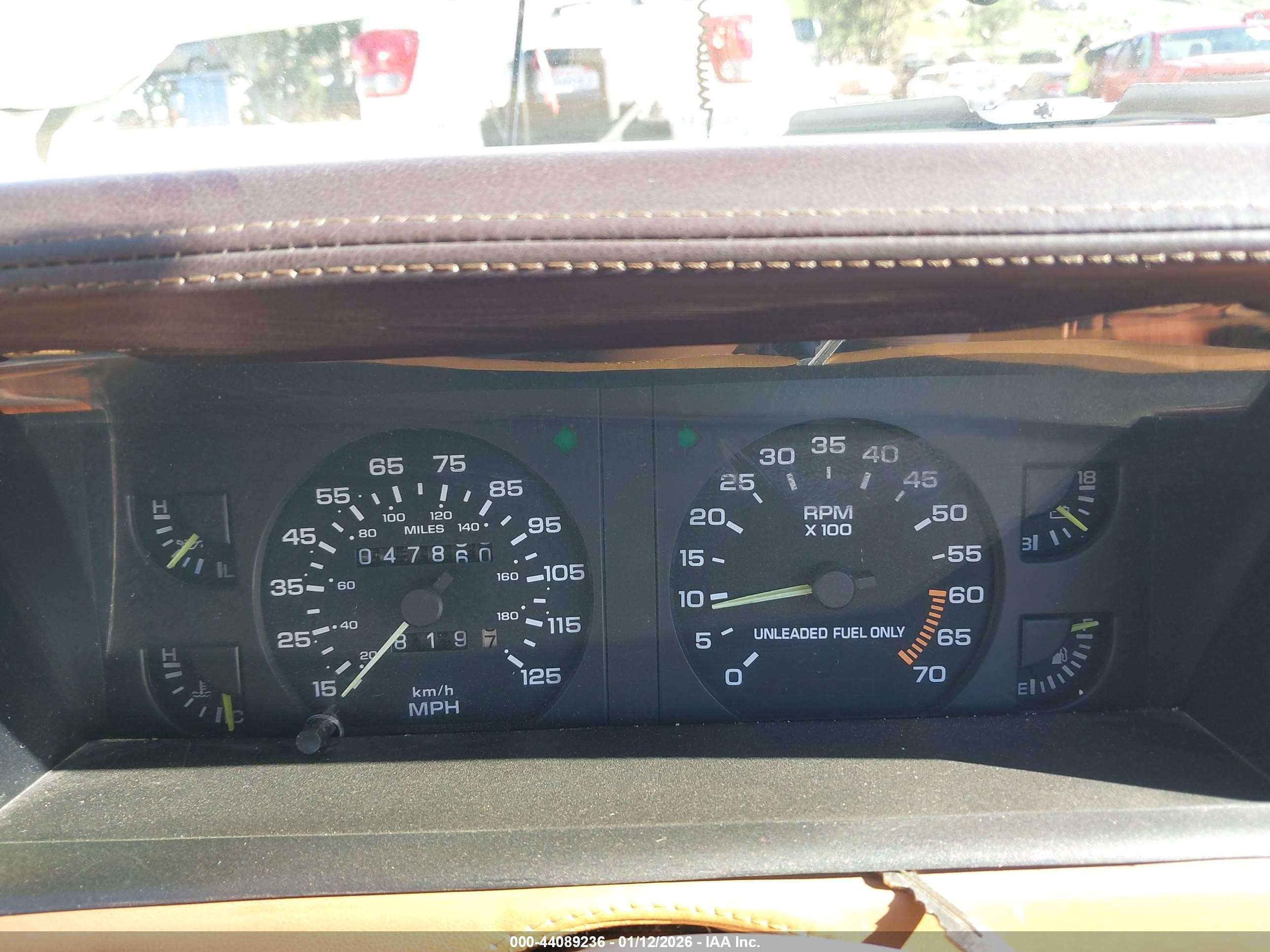 1990 Chrysler Tc By Maserati White vin: ZC2FS120XLB205237