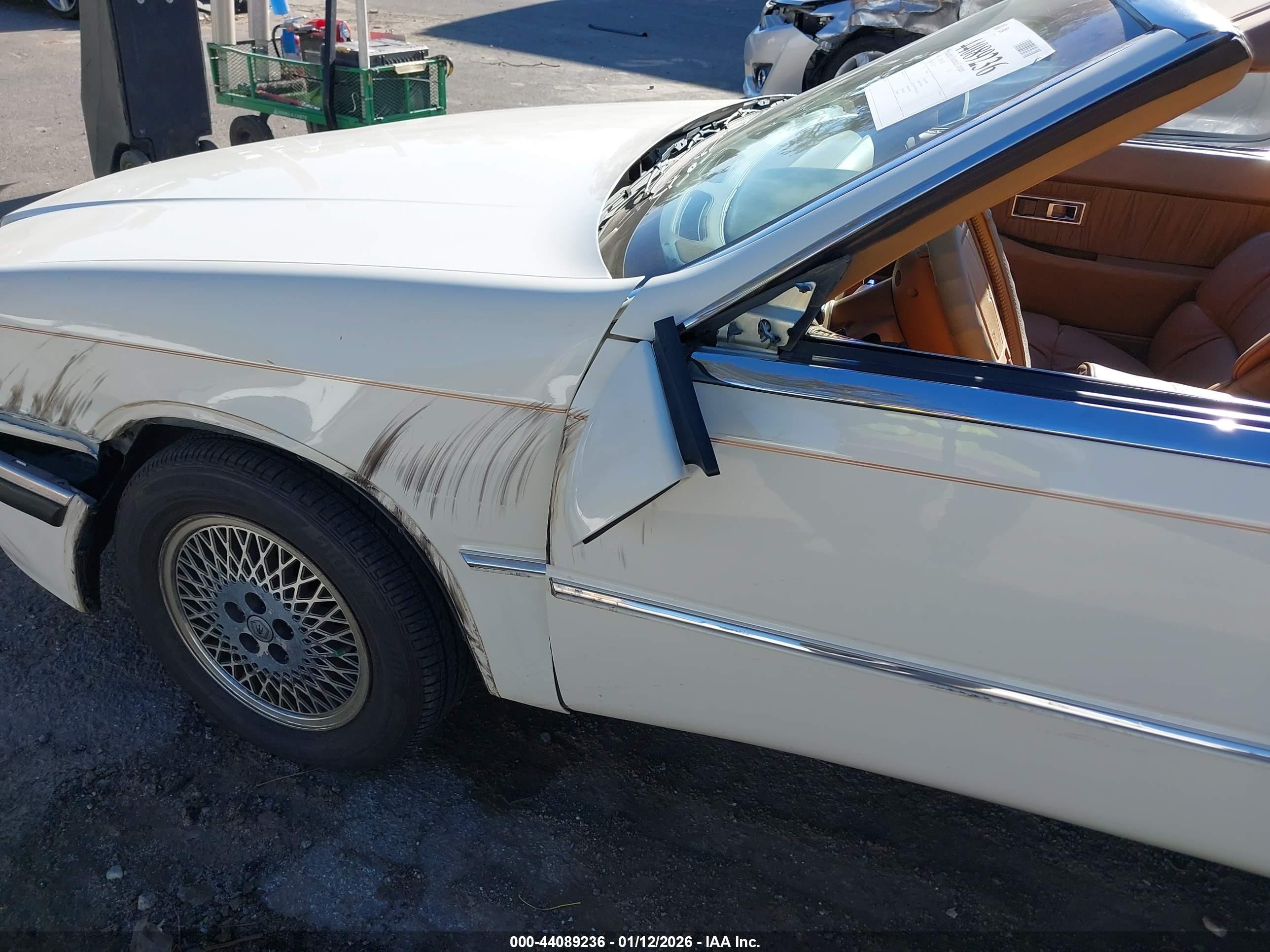 1990 Chrysler Tc By Maserati White vin: ZC2FS120XLB205237