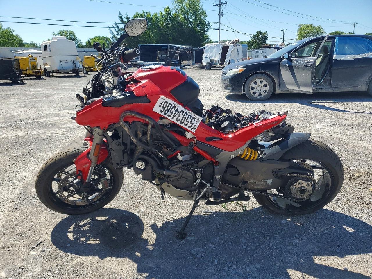 2015 Ducati Multistrada 1200 Red vin: ZDM12BWW9FB001820