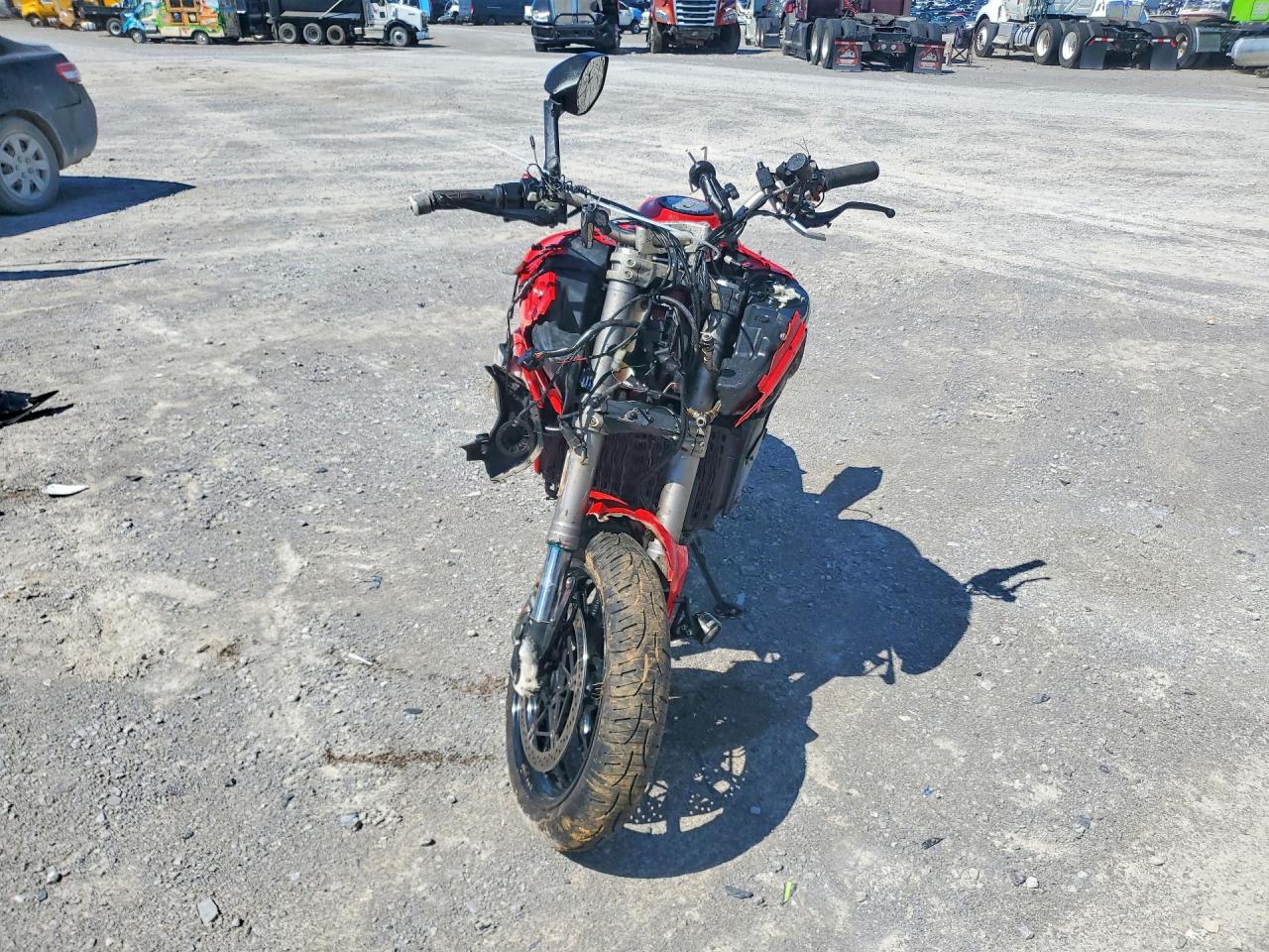2015 Ducati Multistrada 1200 Red vin: ZDM12BWW9FB001820