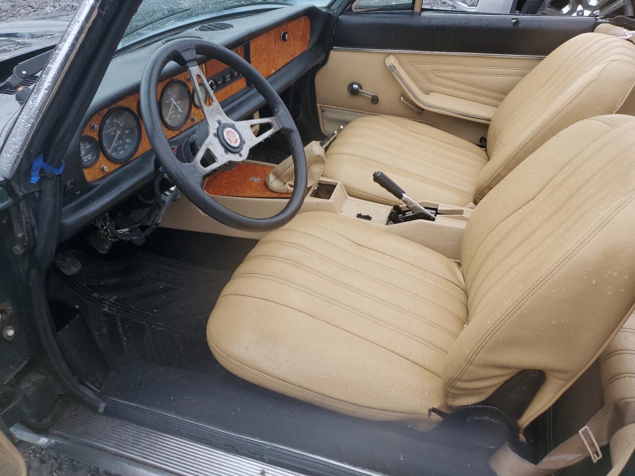 1982 Fiat 124 Spider Green vin: ZFAAS00B2C5002282