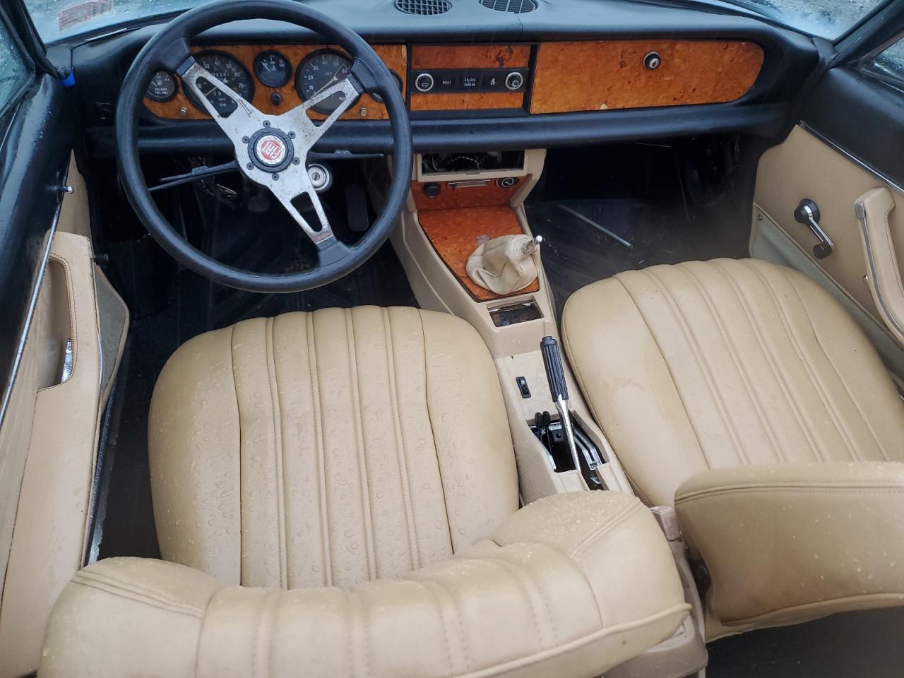 1982 Fiat 124 Spider Green vin: ZFAAS00B2C5002282