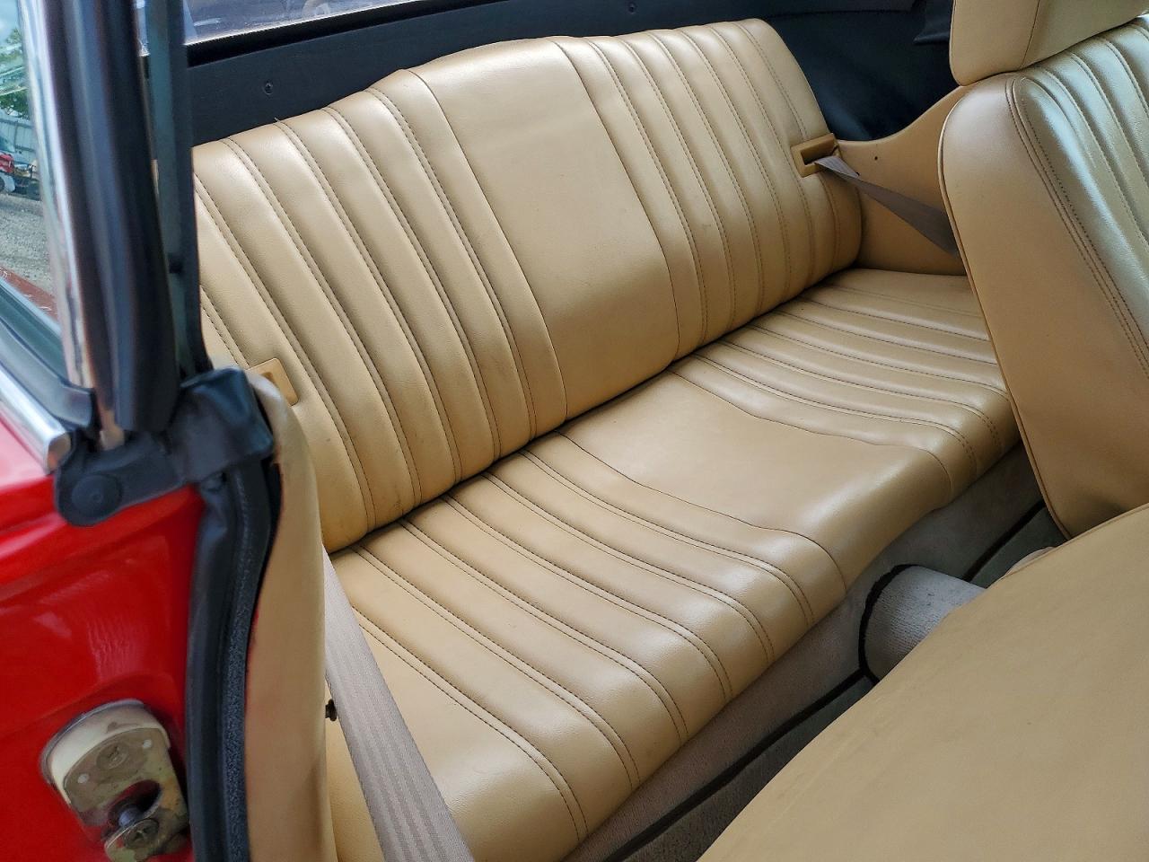 1982 Fiat 124 Spider Red vin: ZFAAS00B2C5002928