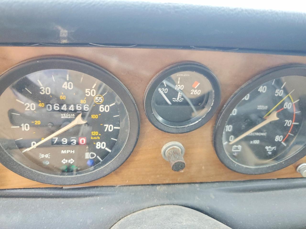 1982 Fiat 124 Spider Синий vin: ZFAAS00B4C8188146