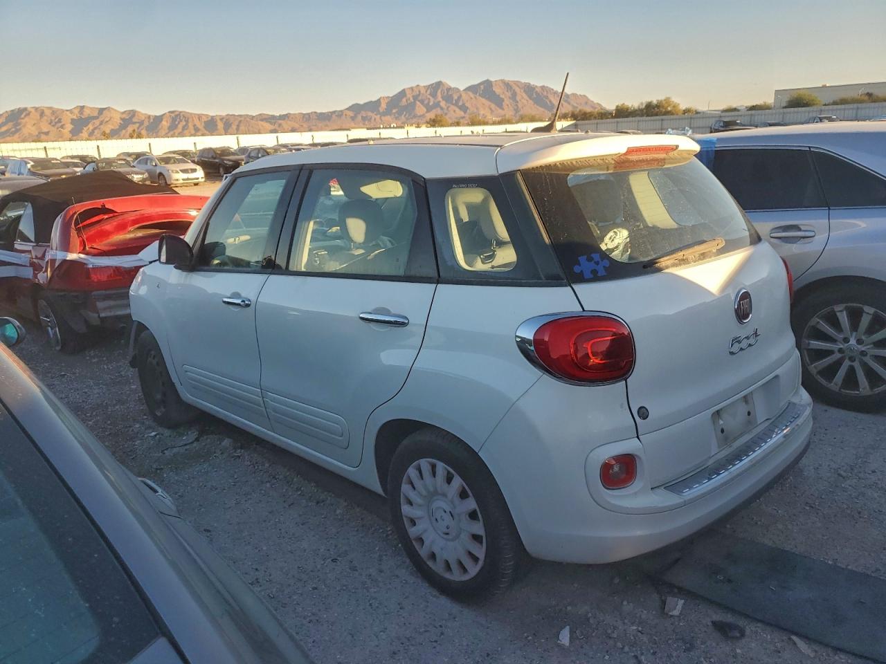 2014 Fiat 500l Pop White vin: ZFBCFAAH1EZ003730
