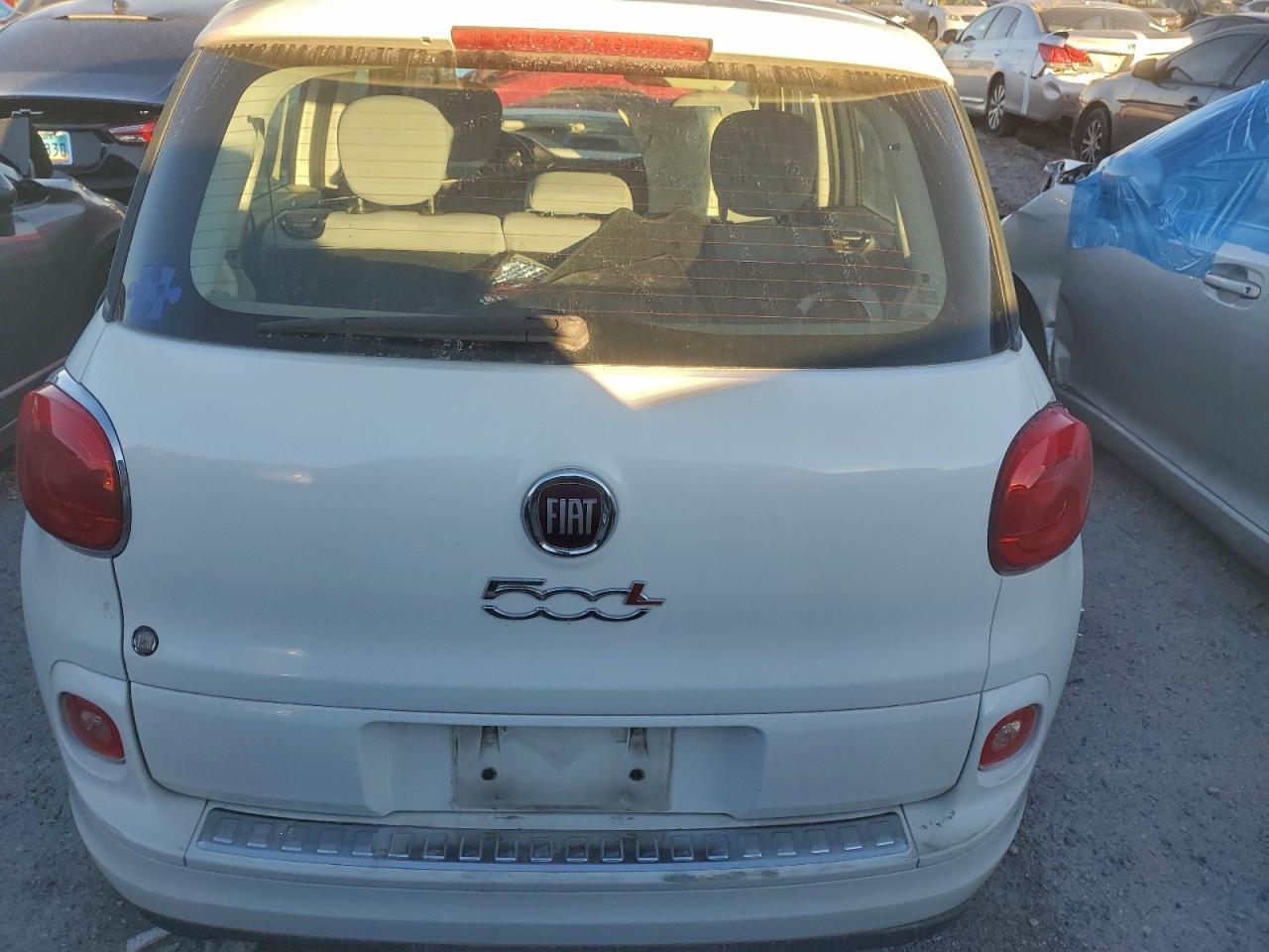 2014 Fiat 500l Pop White vin: ZFBCFAAH1EZ003730
