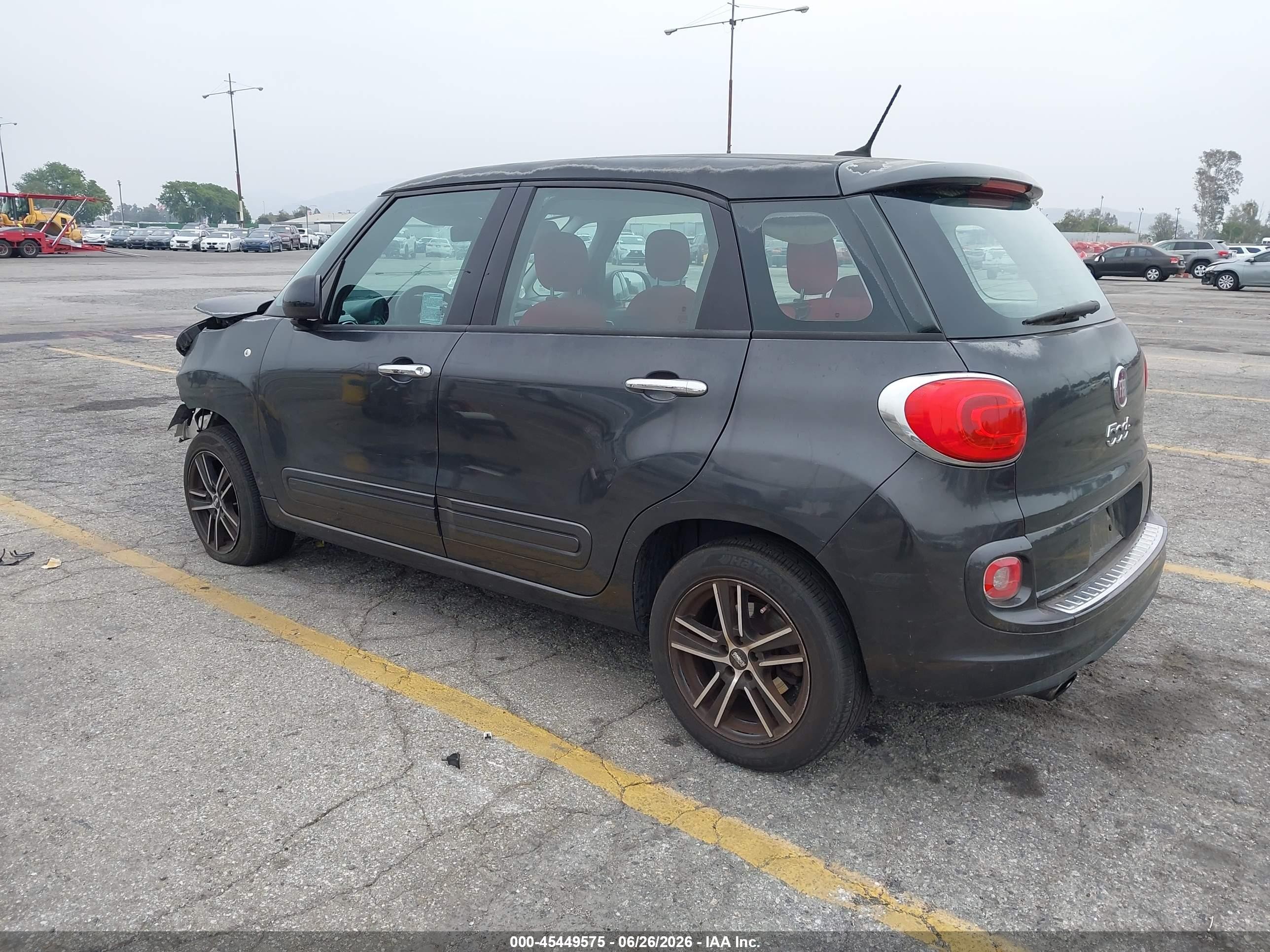 2015 Fiat 500l Pop Black vin: ZFBCFAAHXFZ031771
