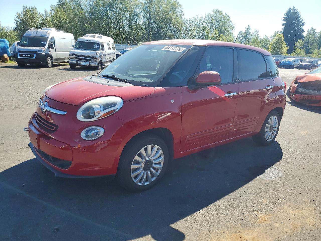 2014 Fiat 500l Easy Red vin: ZFBCFABH0EZ002129