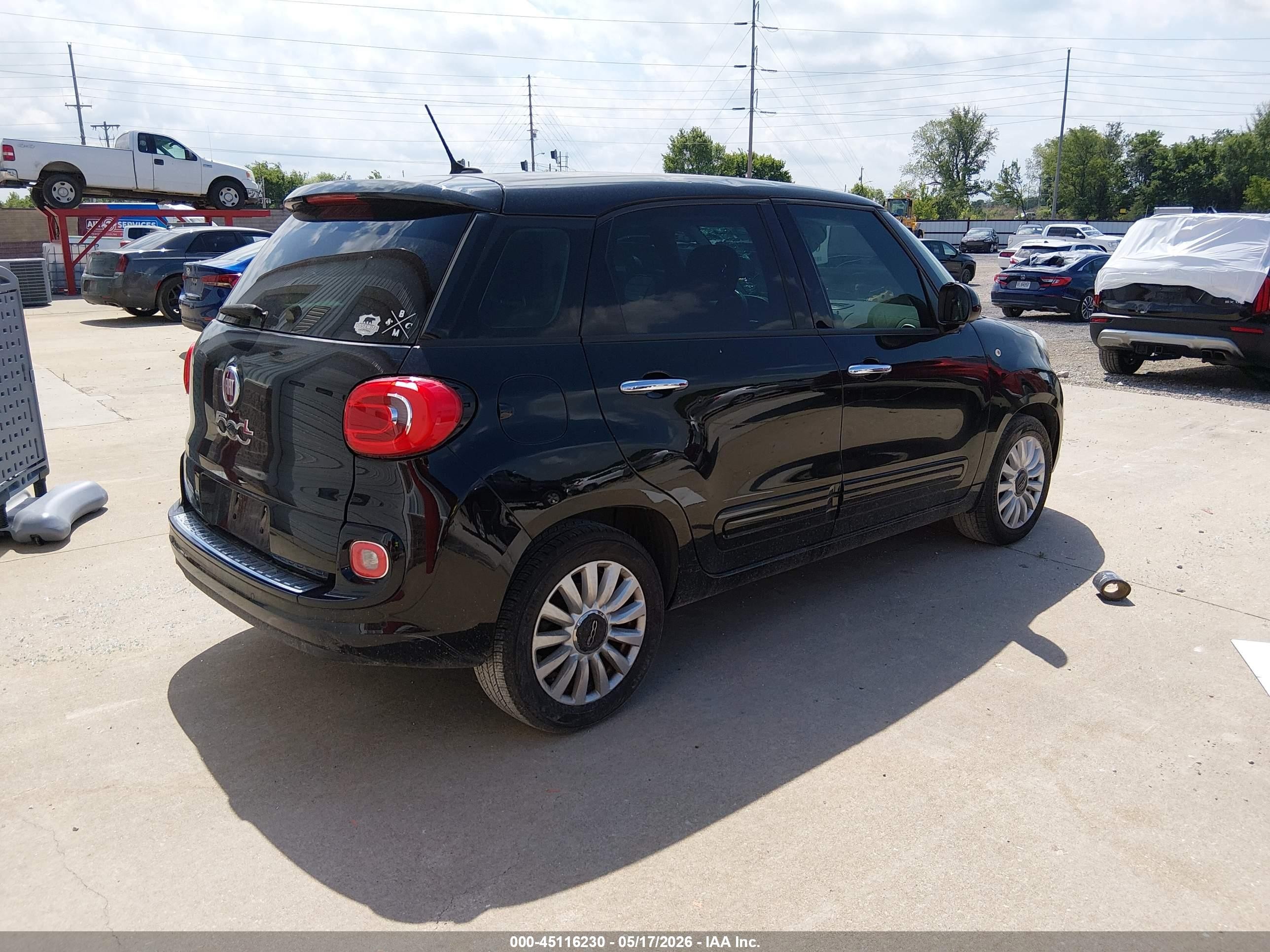 2014 Fiat 500l Easy Black vin: ZFBCFABH2EZ003573