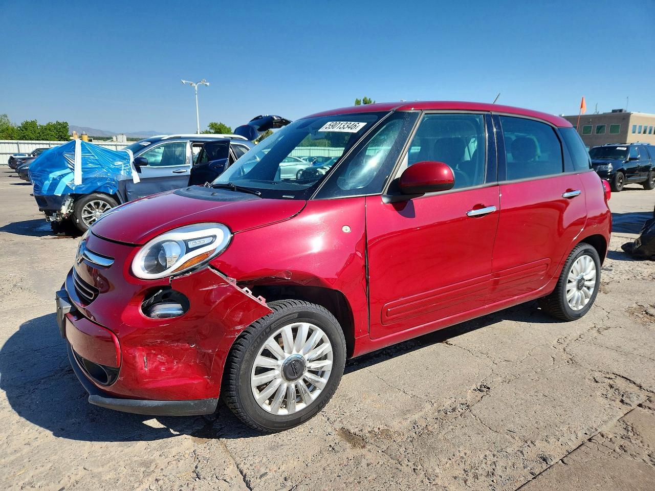2014 Fiat 500l Easy Red vin: ZFBCFABH3EZ020169