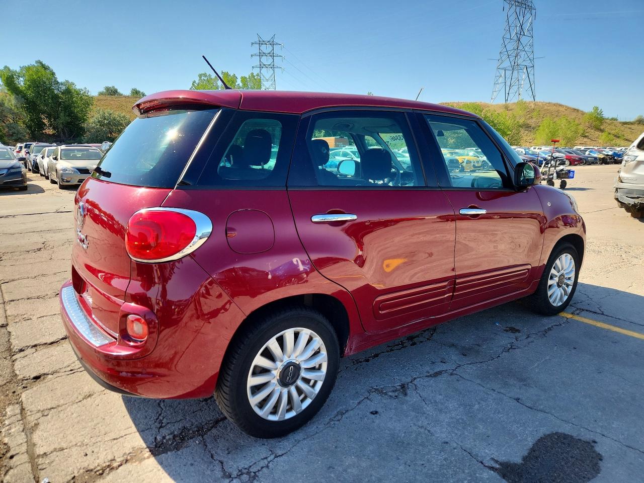 2014 Fiat 500l Easy Red vin: ZFBCFABH3EZ020169