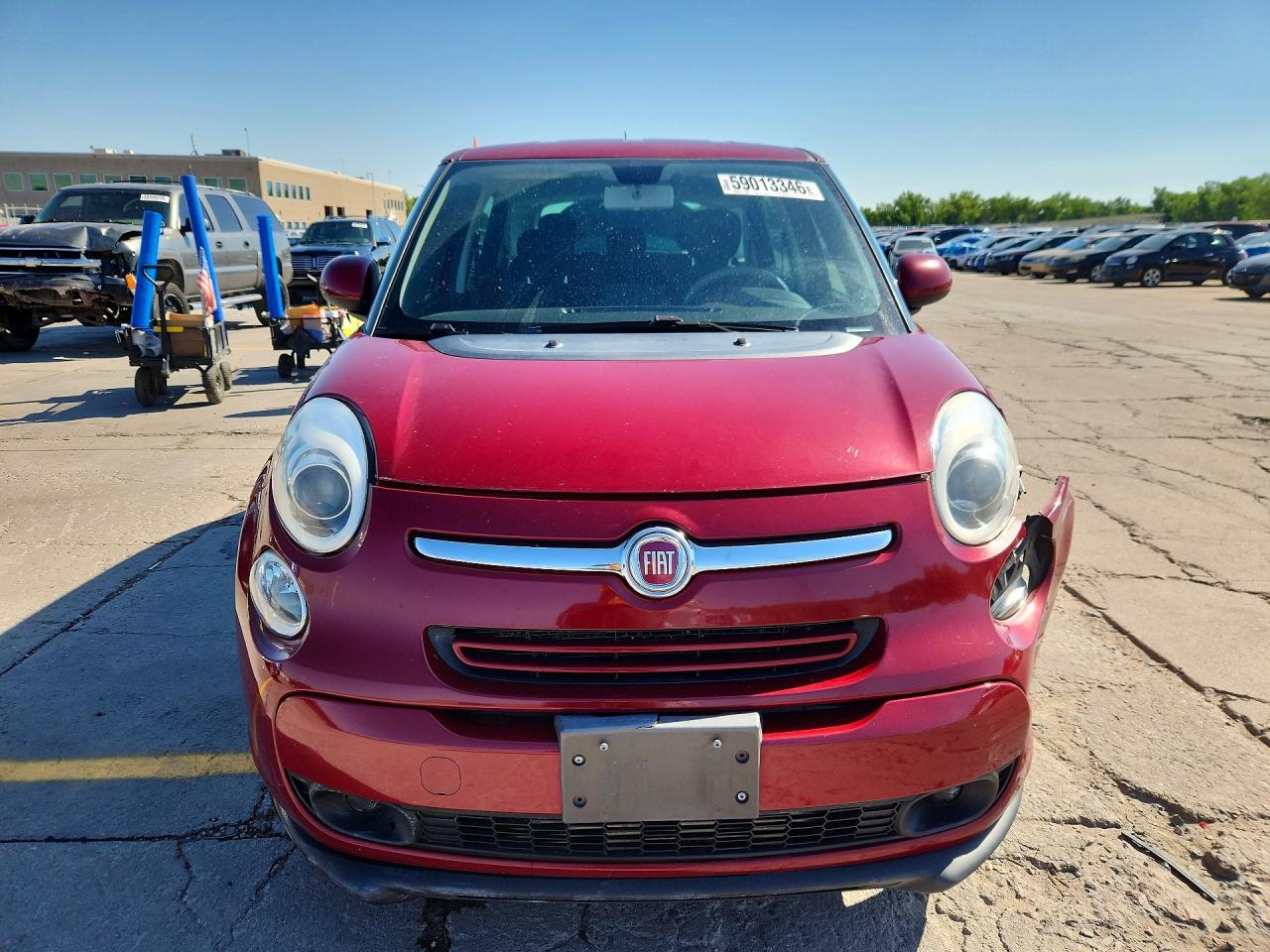 2014 Fiat 500l Easy Red vin: ZFBCFABH3EZ020169
