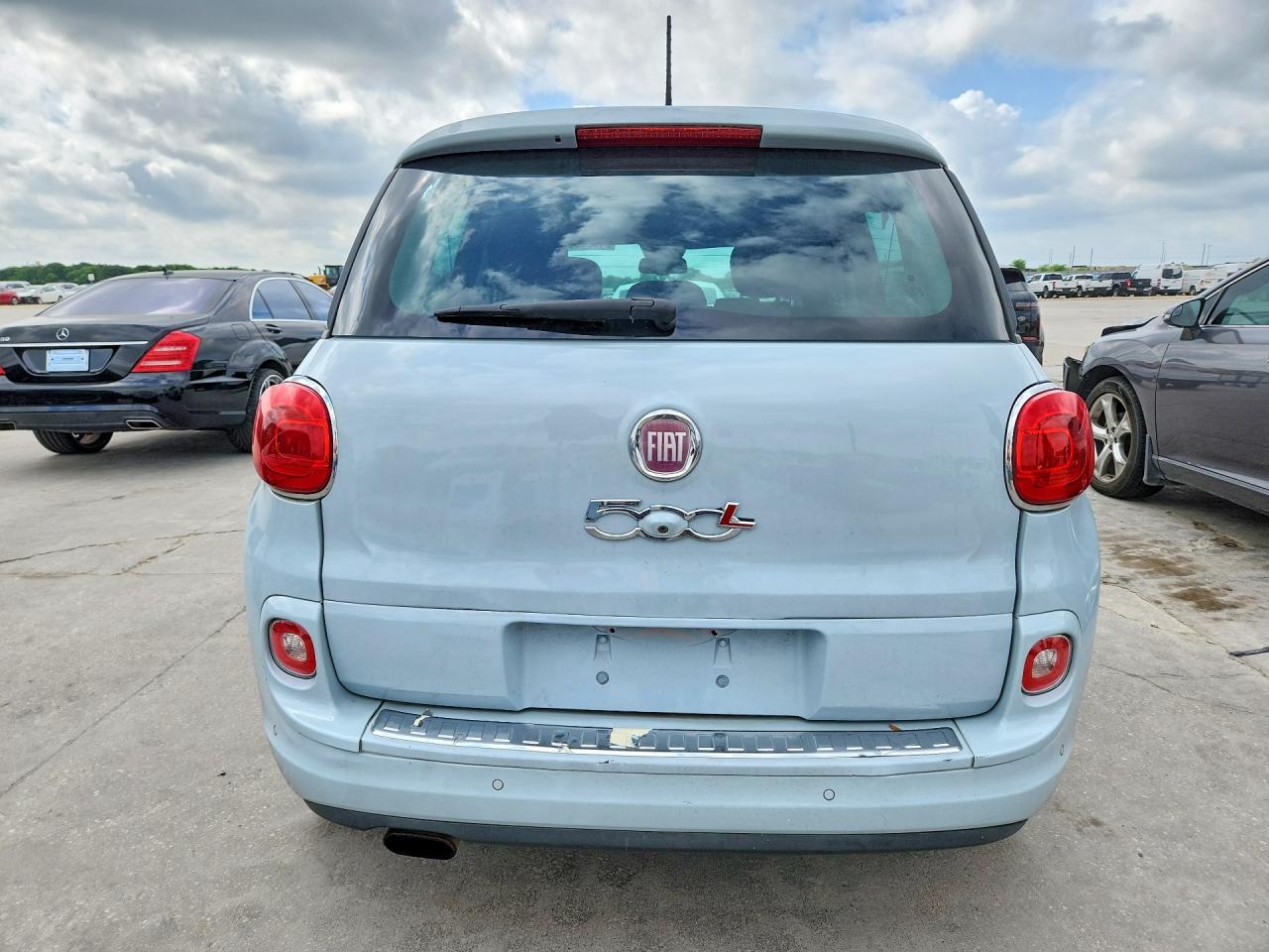 2014 Fiat 500l Easy Turquoise vin: ZFBCFABH3EZ026859