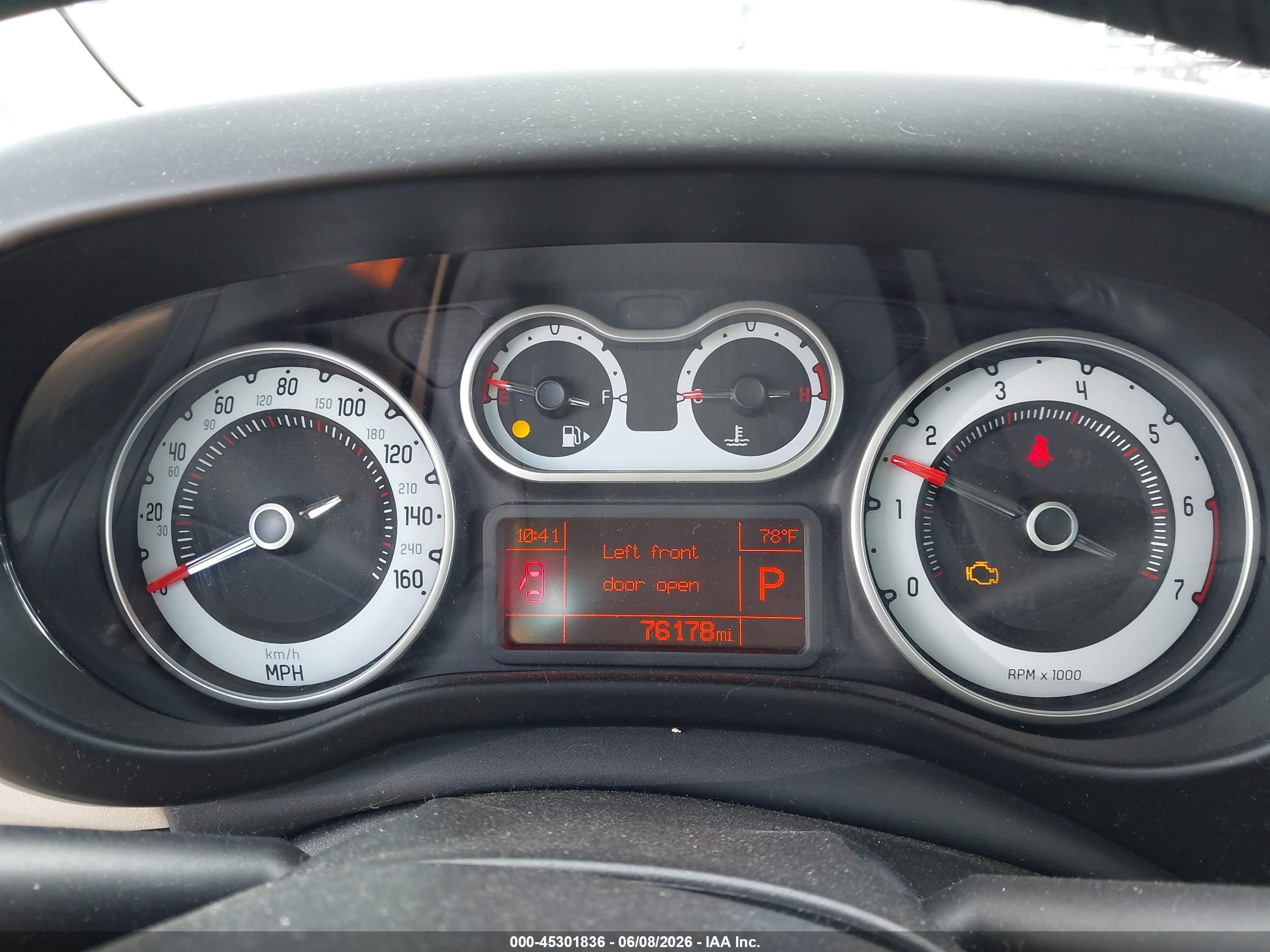 2014 Fiat 500l Easy Black vin: ZFBCFABH4EZ014123