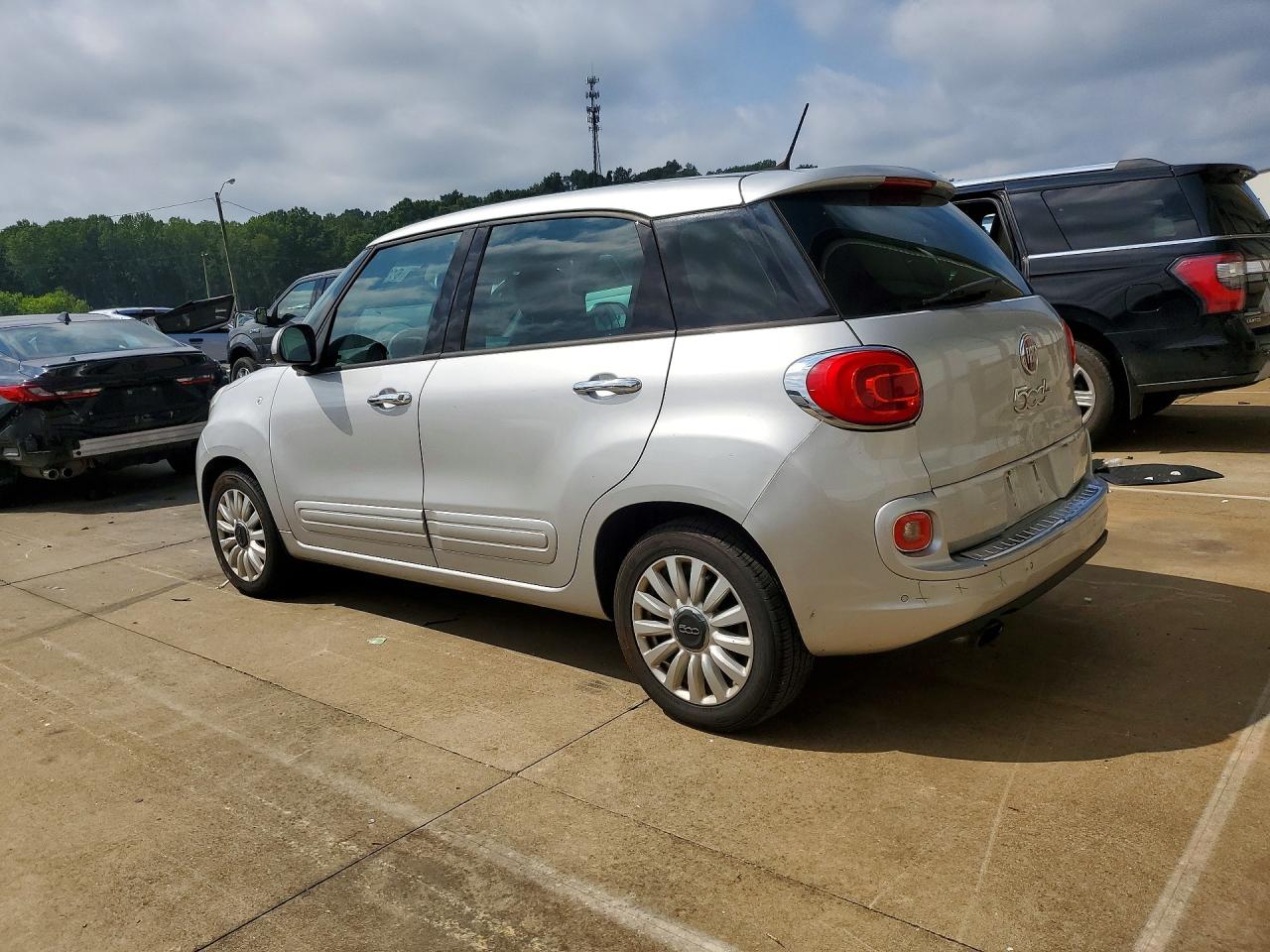 2014 Fiat 500l Easy Silver vin: ZFBCFABH5EZ000716
