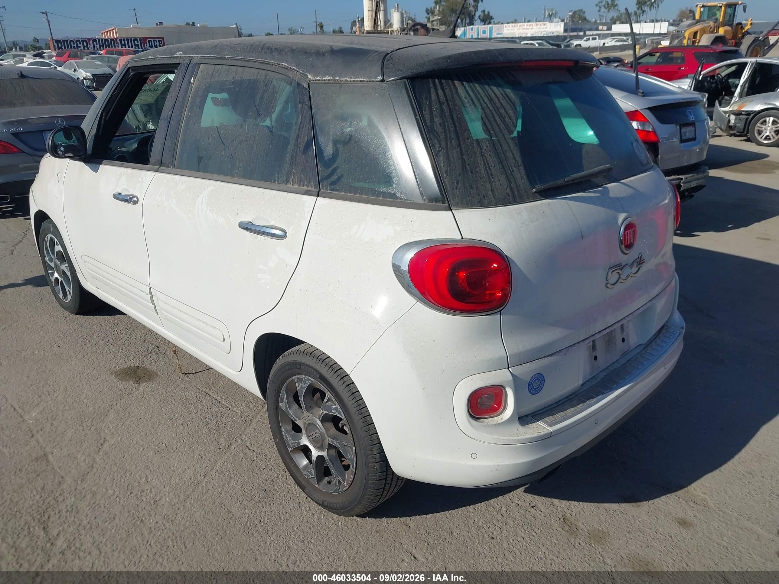2014 Fiat 500l Easy White vin: ZFBCFABH5EZ008105