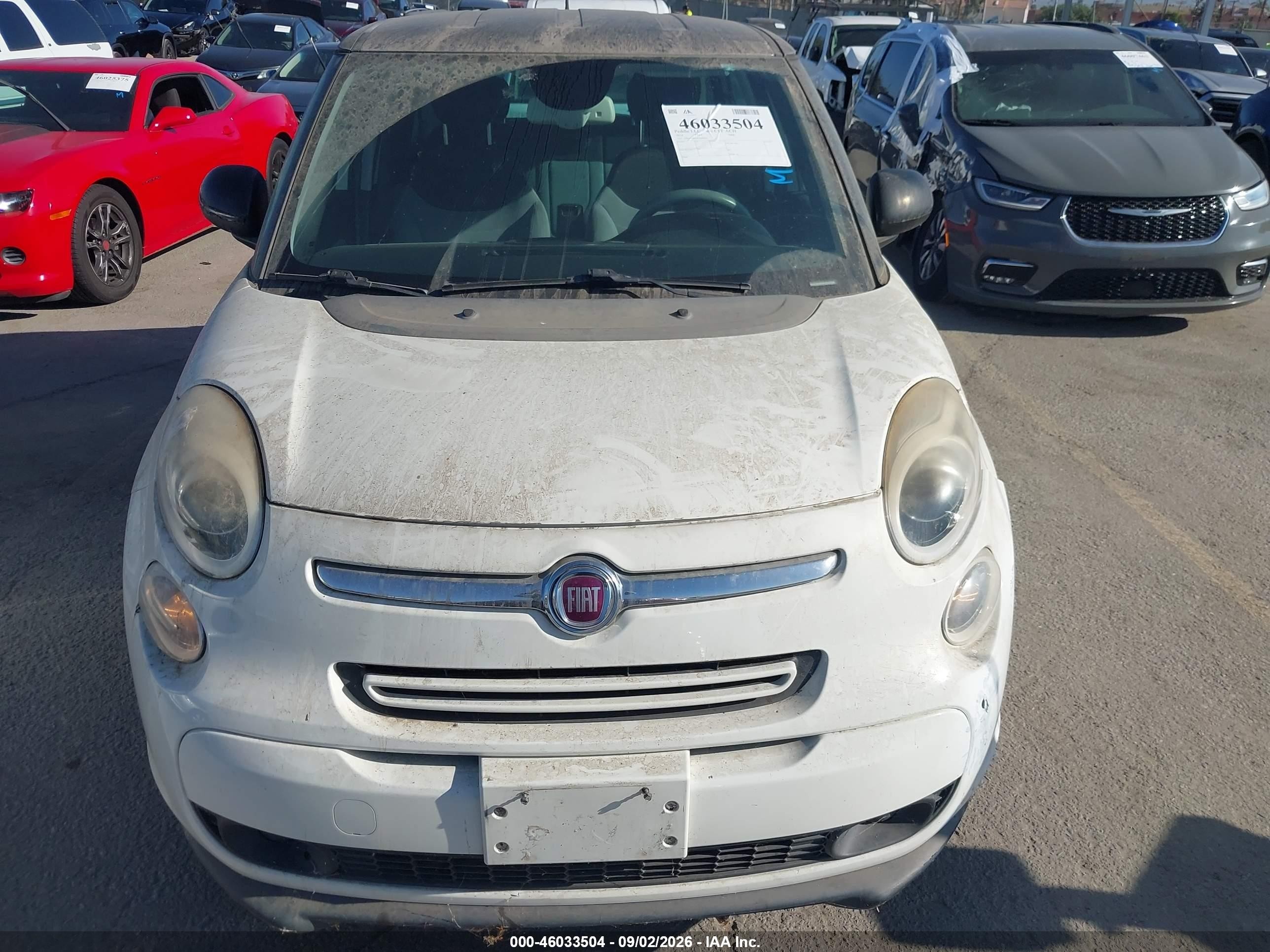 2014 Fiat 500l Easy White vin: ZFBCFABH5EZ008105