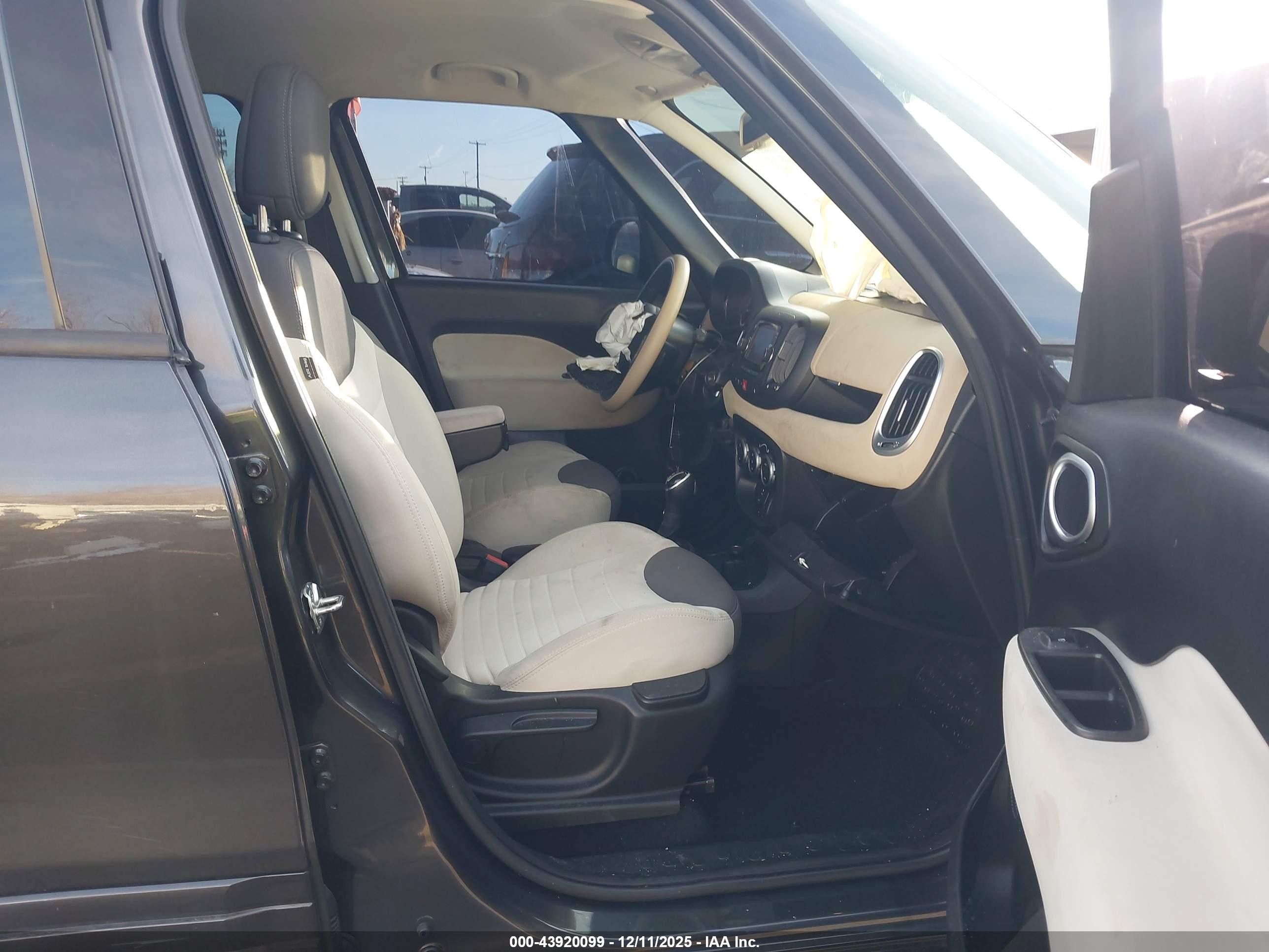 2014 Fiat 500l Easy Gray vin: ZFBCFABH5EZ026913
