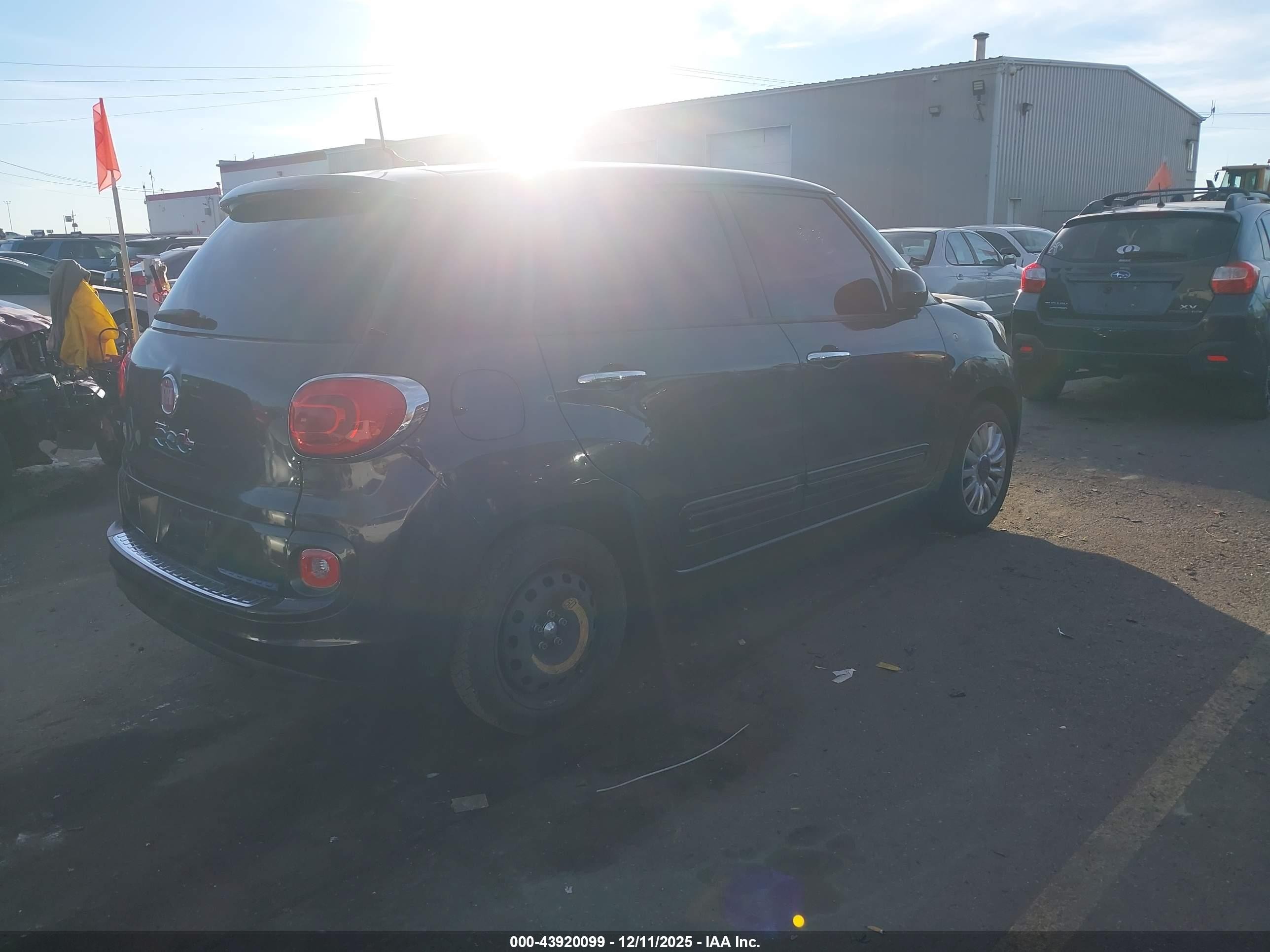 2014 Fiat 500l Easy Gray vin: ZFBCFABH5EZ026913