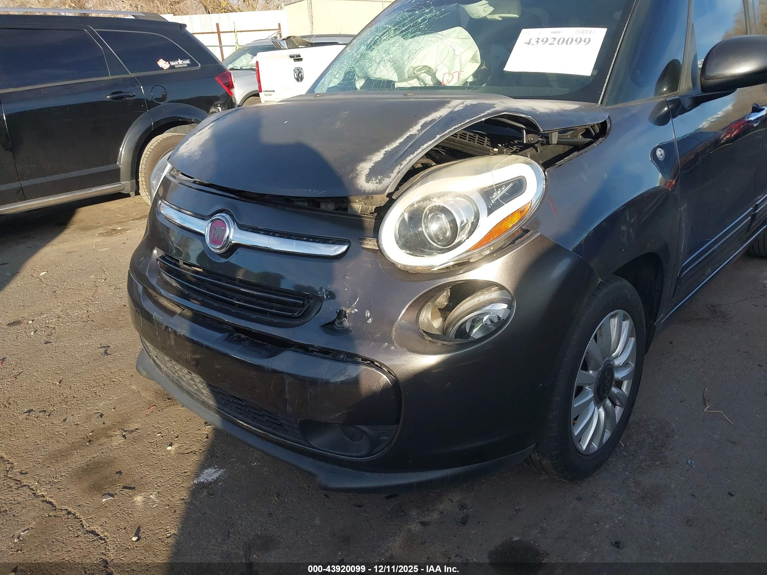 2014 Fiat 500l Easy Gray vin: ZFBCFABH5EZ026913