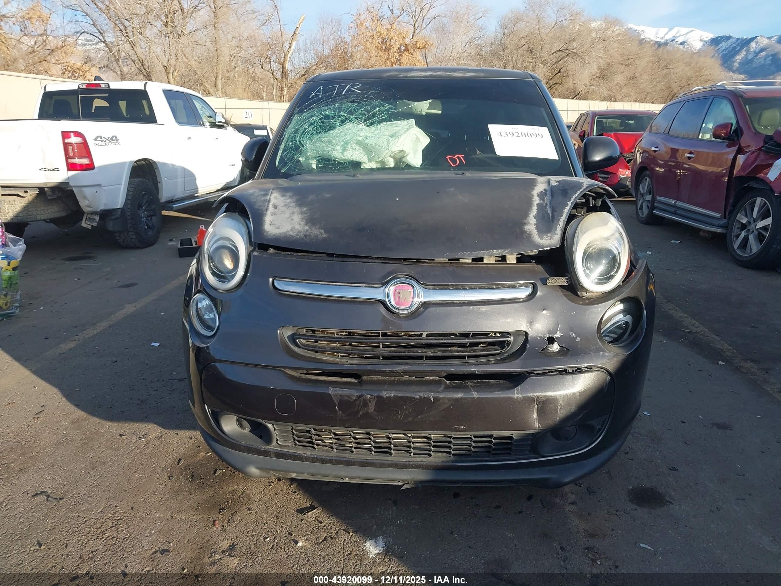 2014 Fiat 500l Easy Gray vin: ZFBCFABH5EZ026913
