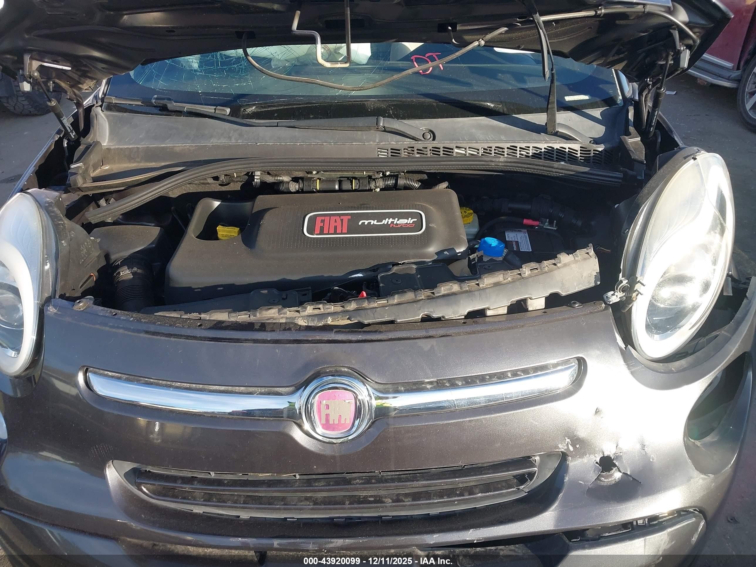 2014 Fiat 500l Easy Gray vin: ZFBCFABH5EZ026913