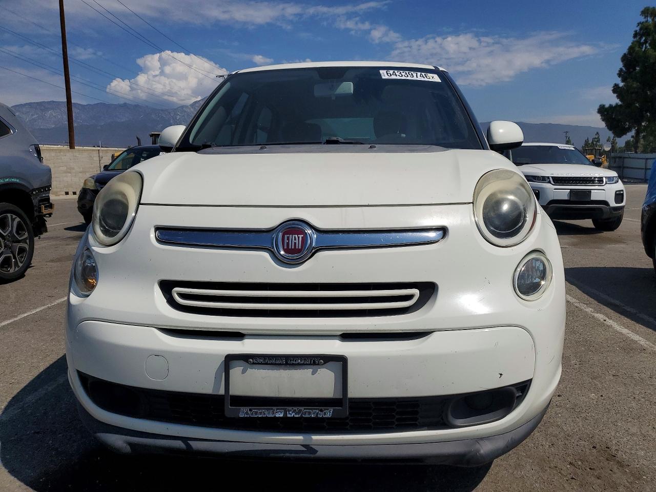 2014 Fiat 500l Easy Белый vin: ZFBCFABH8EZ024038