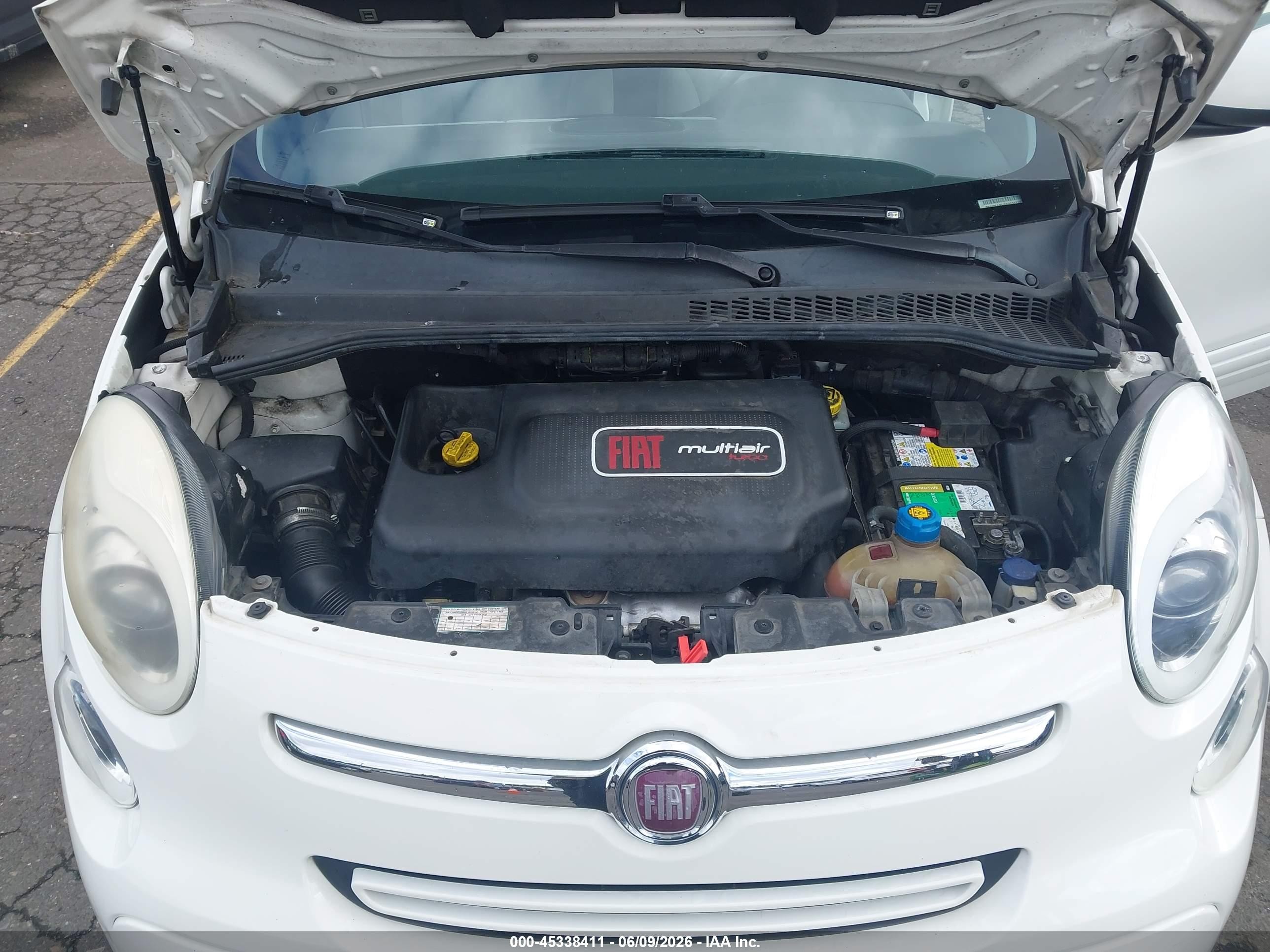 2014 Fiat 500l Easy Белый vin: ZFBCFABH9EZ001724