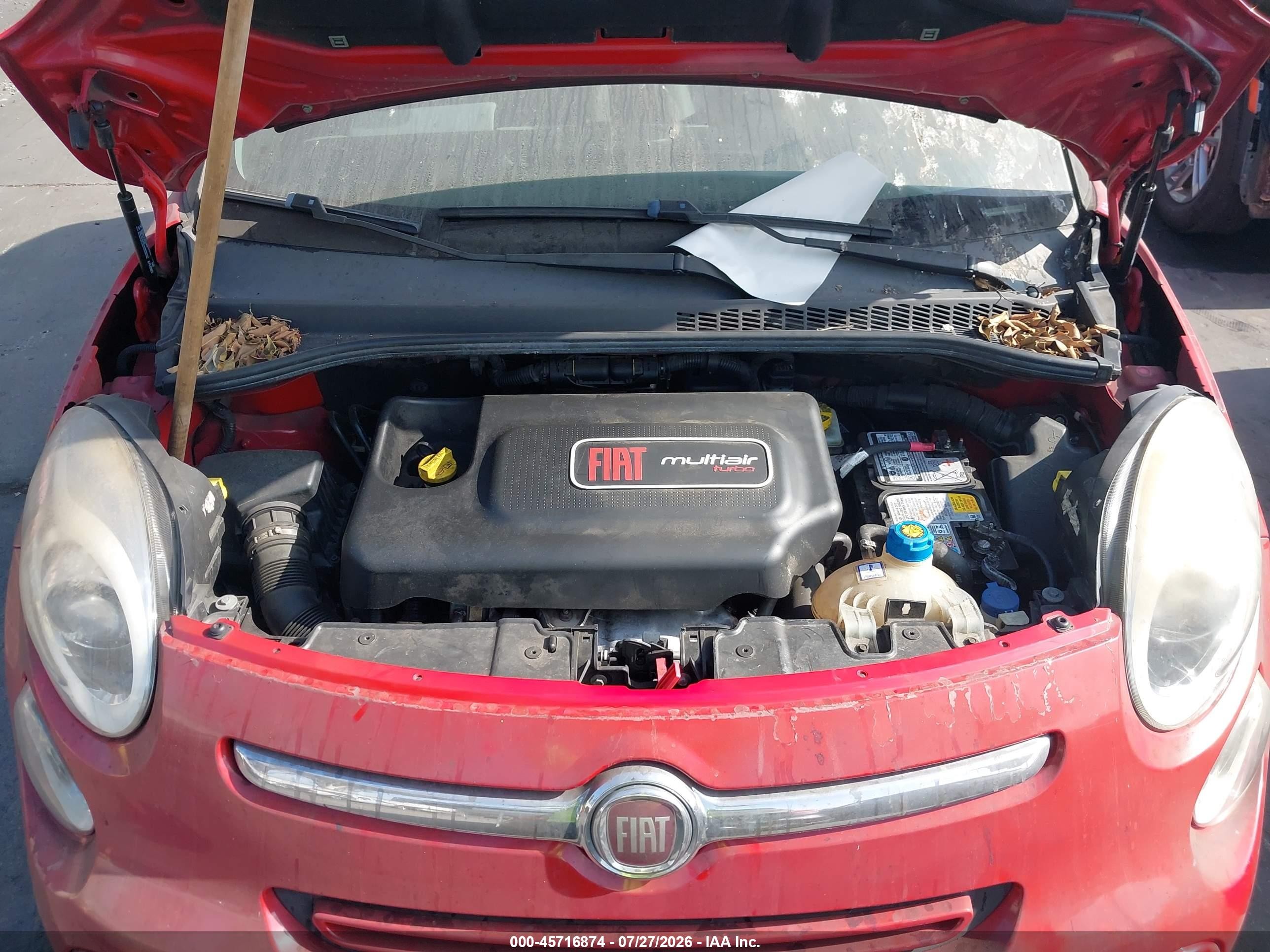 2014 Fiat 500l Easy Red vin: ZFBCFABH9EZ024940