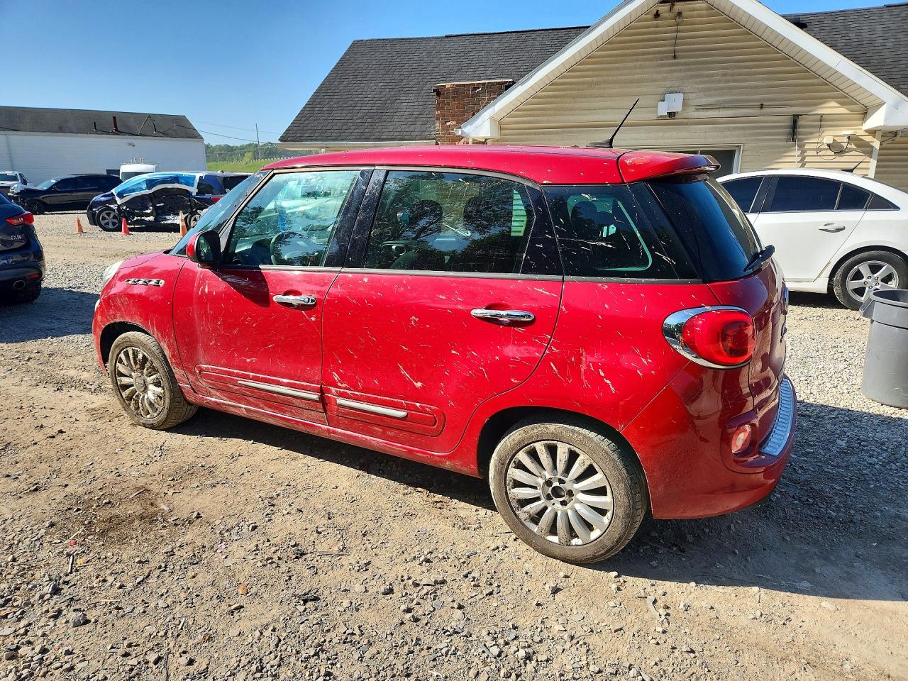 2014 Fiat 500l Easy Red vin: ZFBCFABH9EZ025604