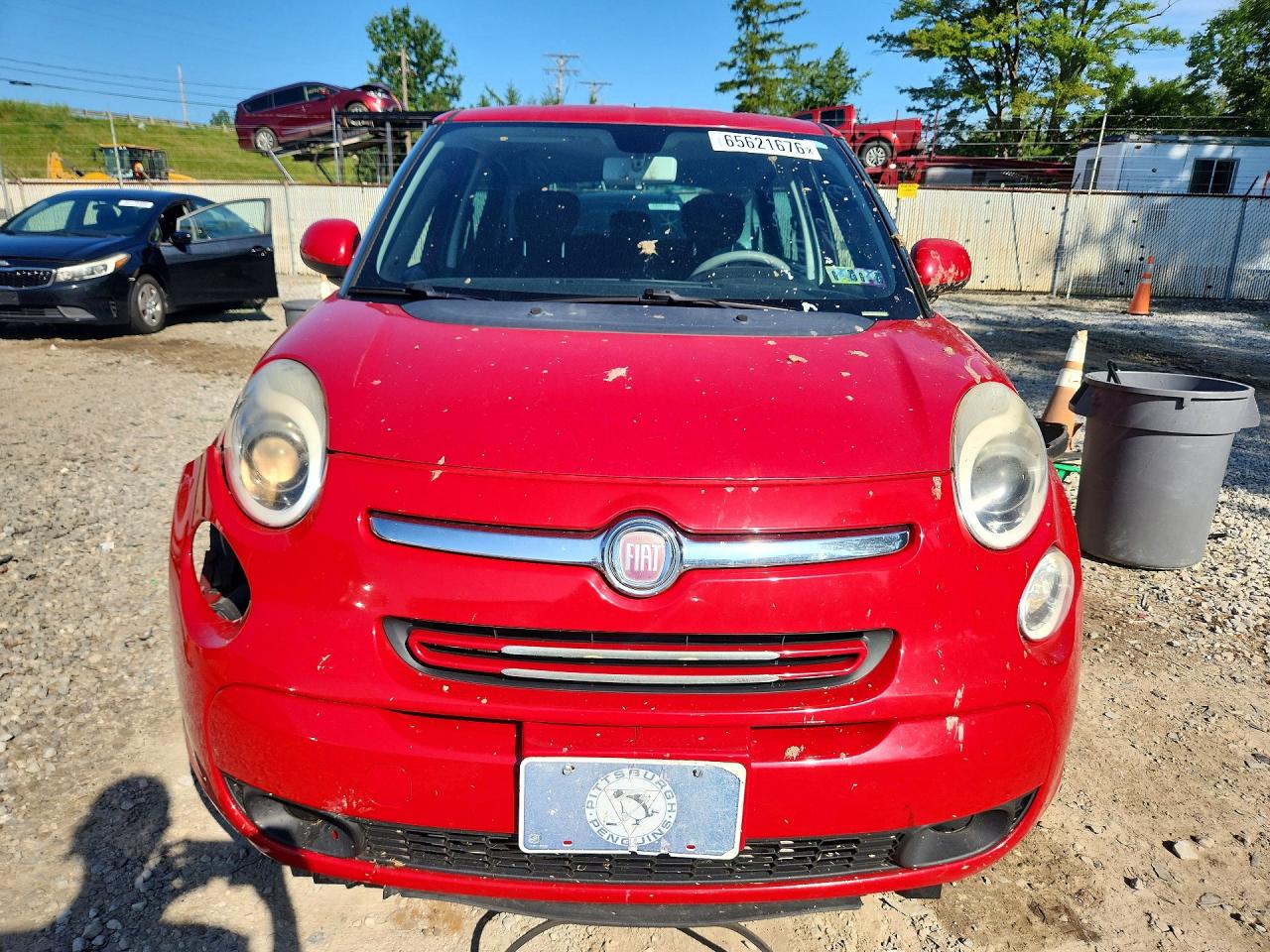 2014 Fiat 500l Easy Red vin: ZFBCFABH9EZ025604