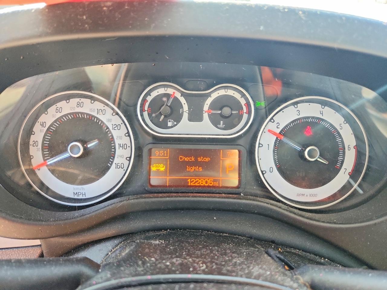 2014 Fiat 500l Easy Red vin: ZFBCFABH9EZ025604