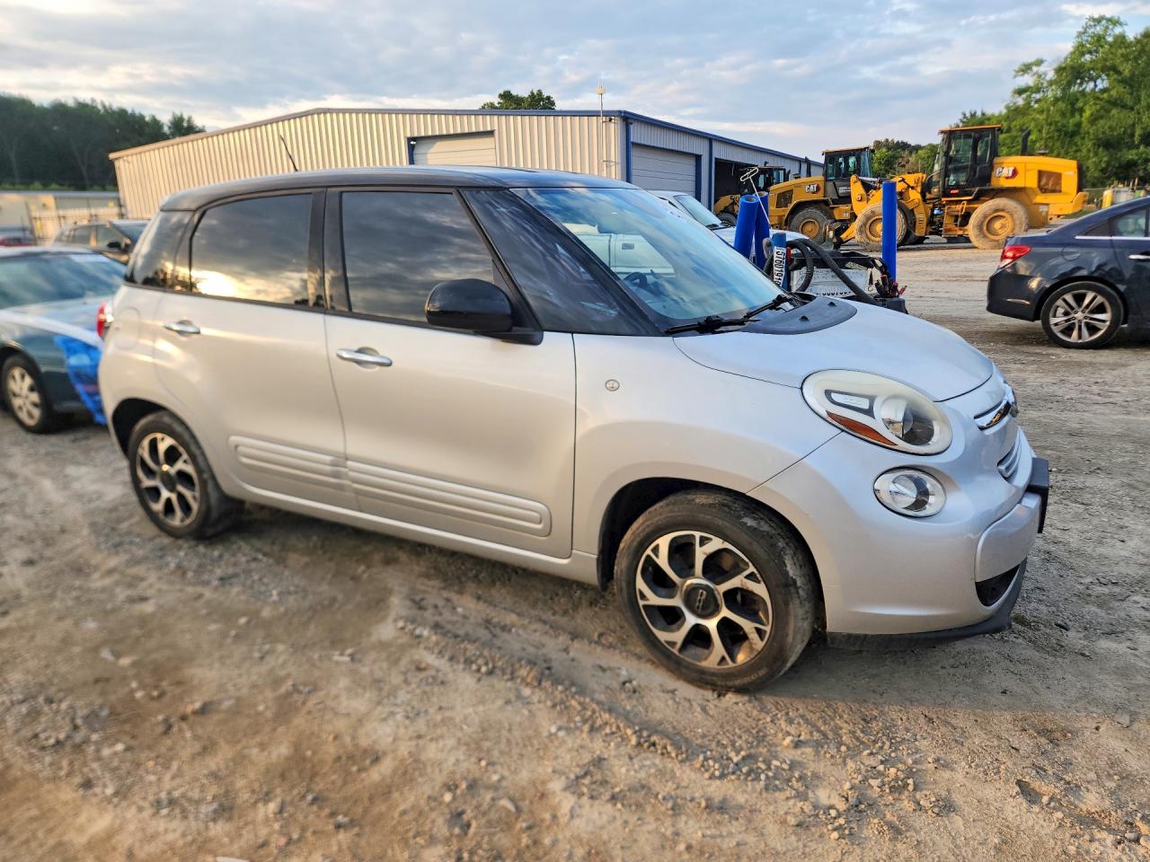 2015 Fiat 500l Easy Silver vin: ZFBCFABHXFZ030862