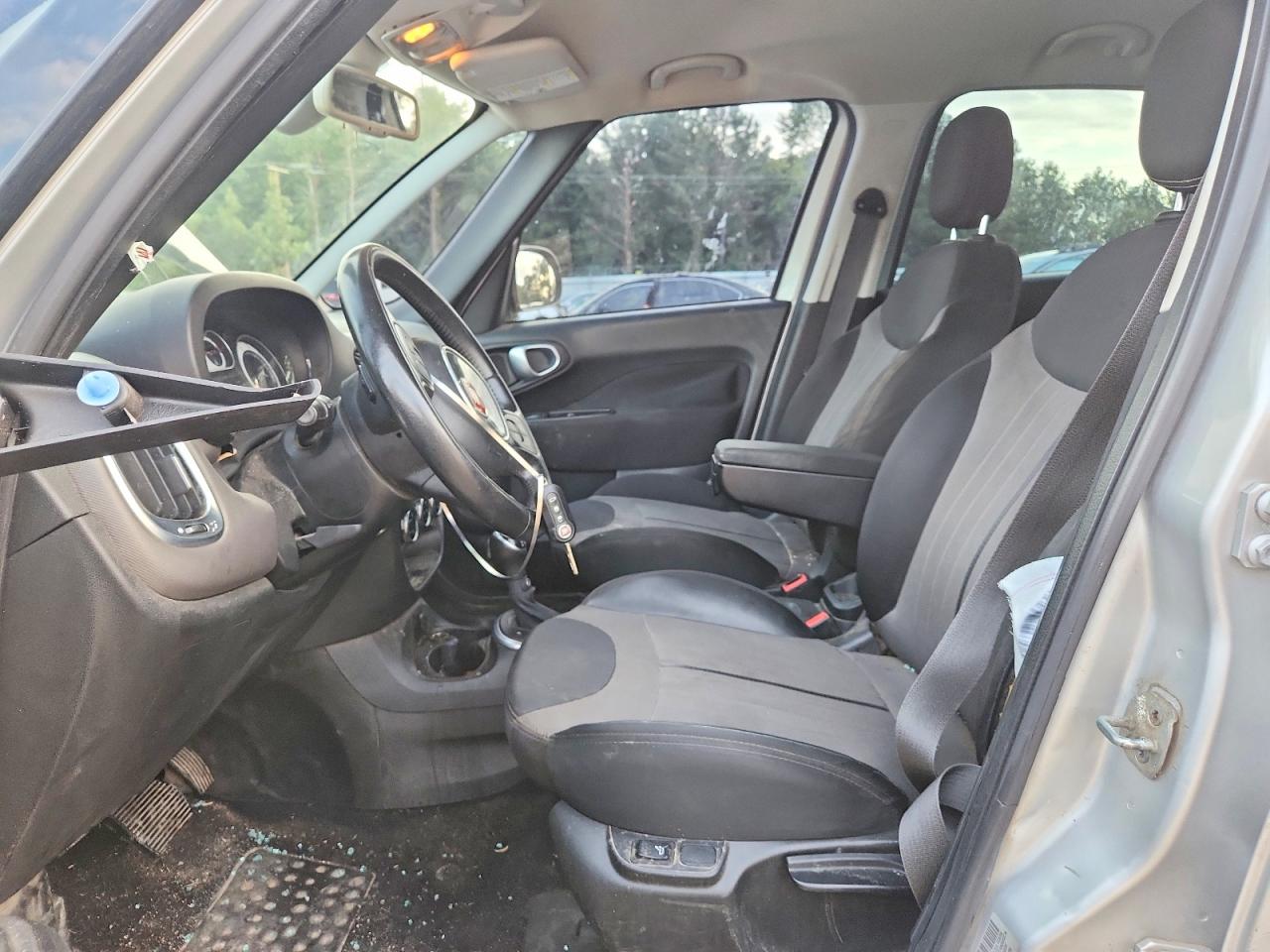2015 Fiat 500l Easy Silver vin: ZFBCFABHXFZ030862