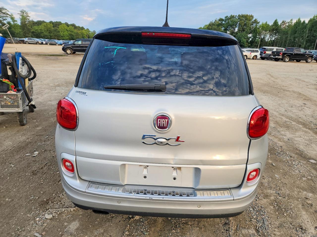 2015 Fiat 500l Easy Silver vin: ZFBCFABHXFZ030862