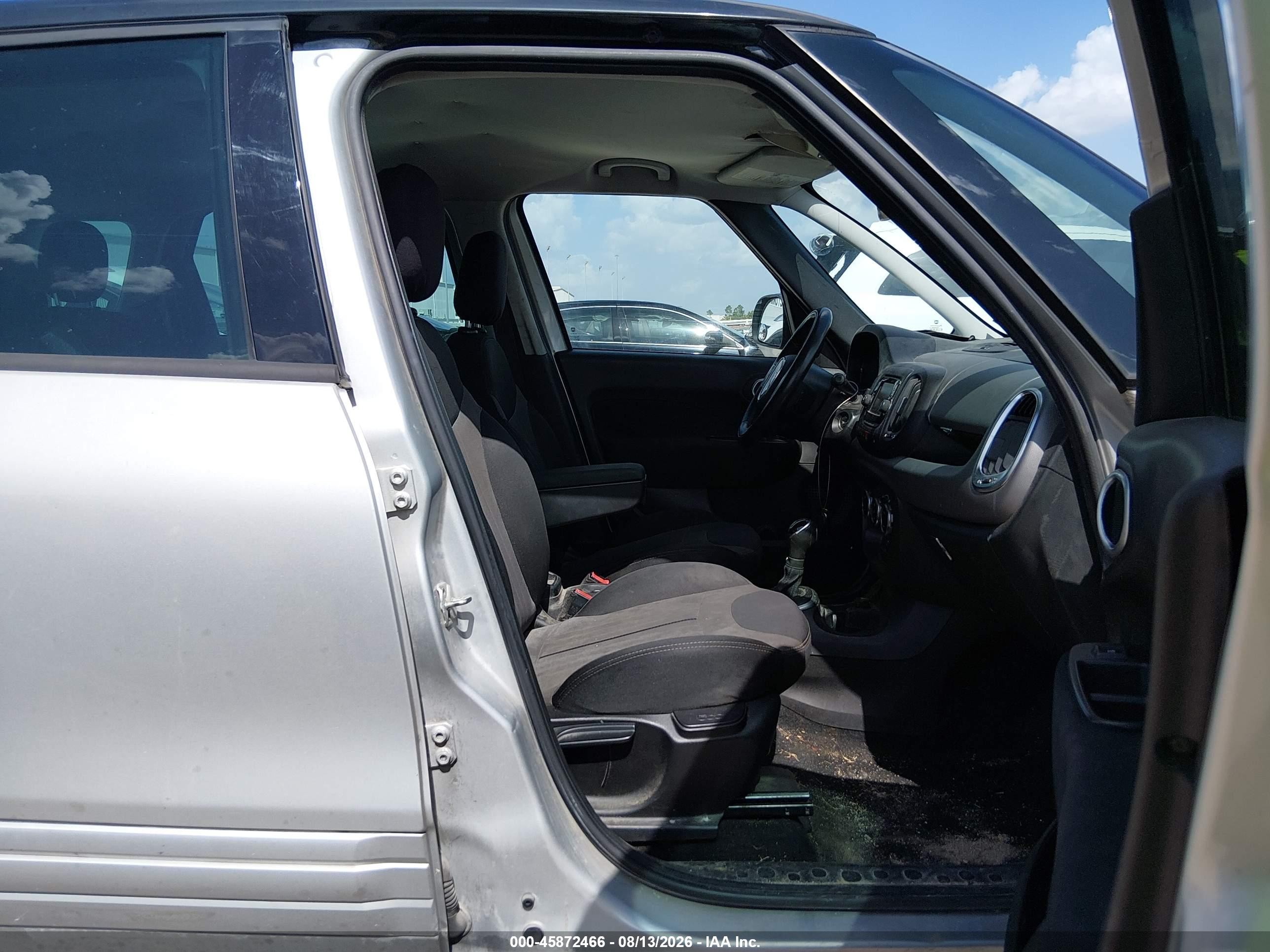 2015 Fiat 500l Easy Silver vin: ZFBCFABHXFZ032613