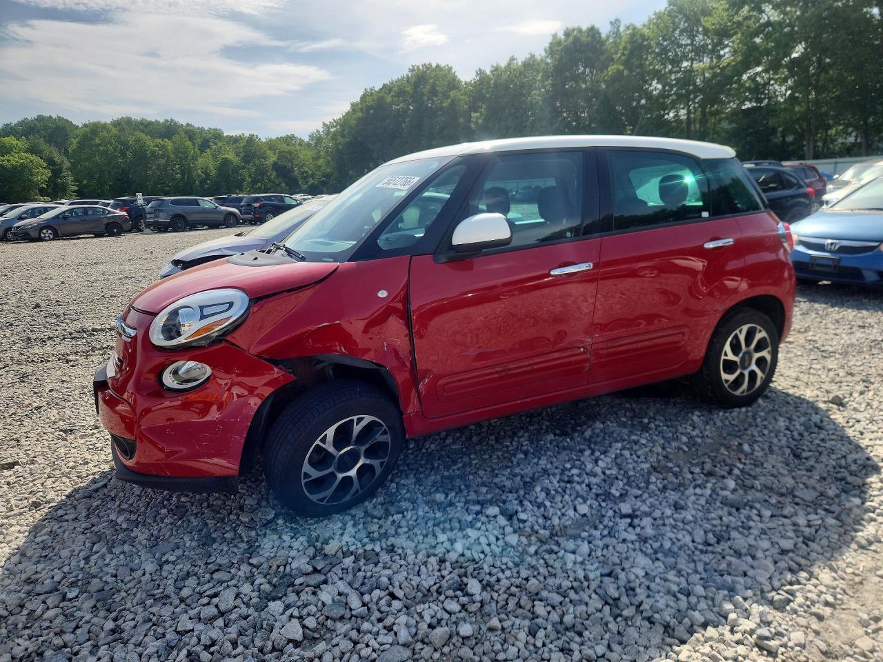 2015 Fiat 500l Easy Red vin: ZFBCFABHXFZ032711