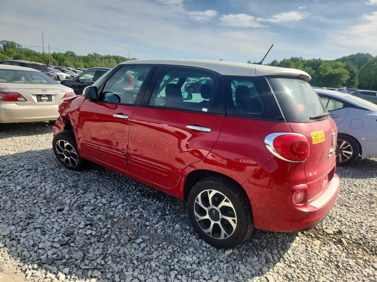 2015 Fiat 500l Easy Red vin: ZFBCFABHXFZ032711
