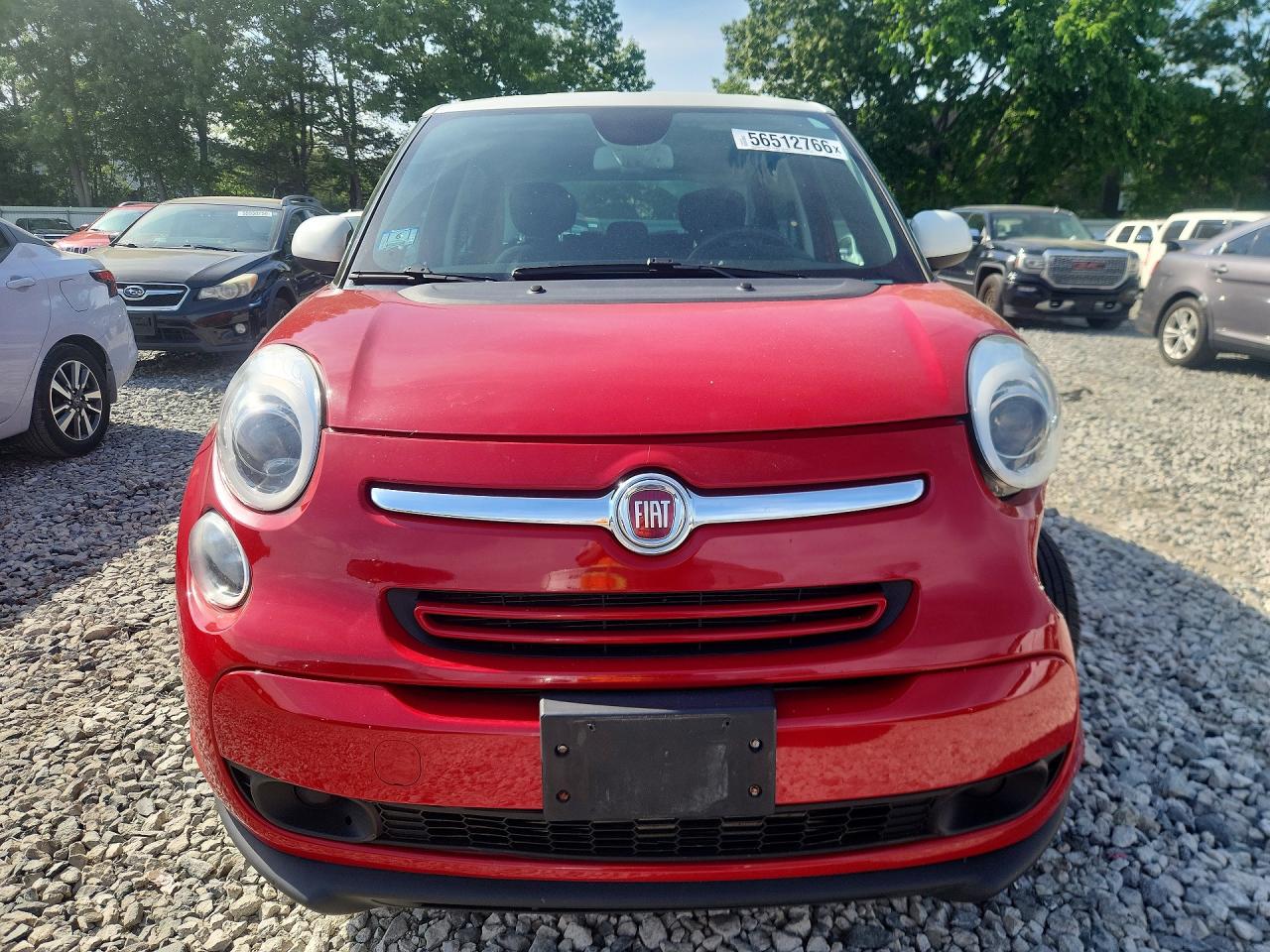 2015 Fiat 500l Easy Red vin: ZFBCFABHXFZ032711