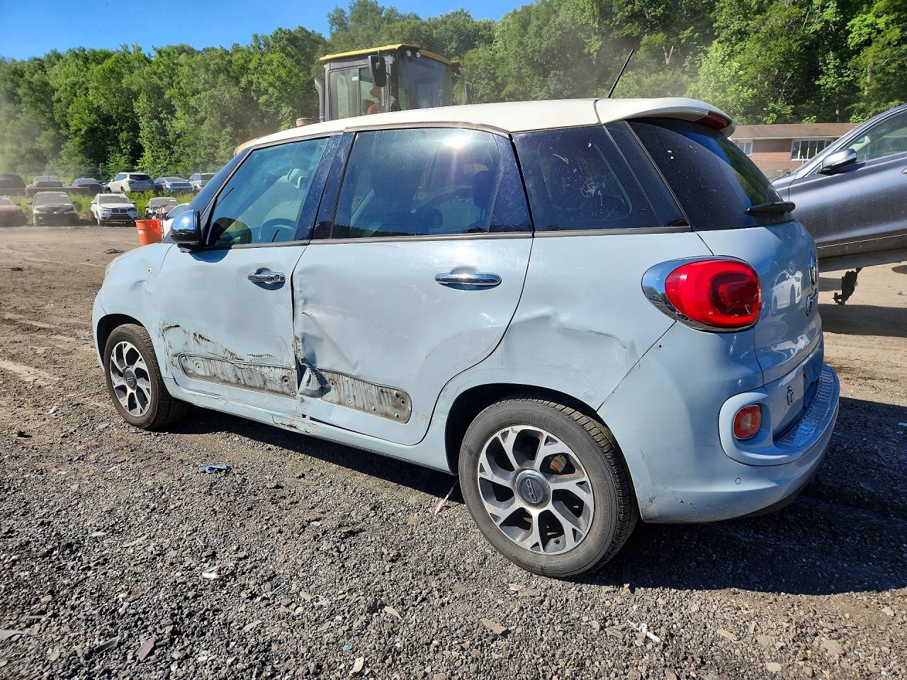 2014 Fiat 500l Lounge Blue vin: ZFBCFACH0EZ010536