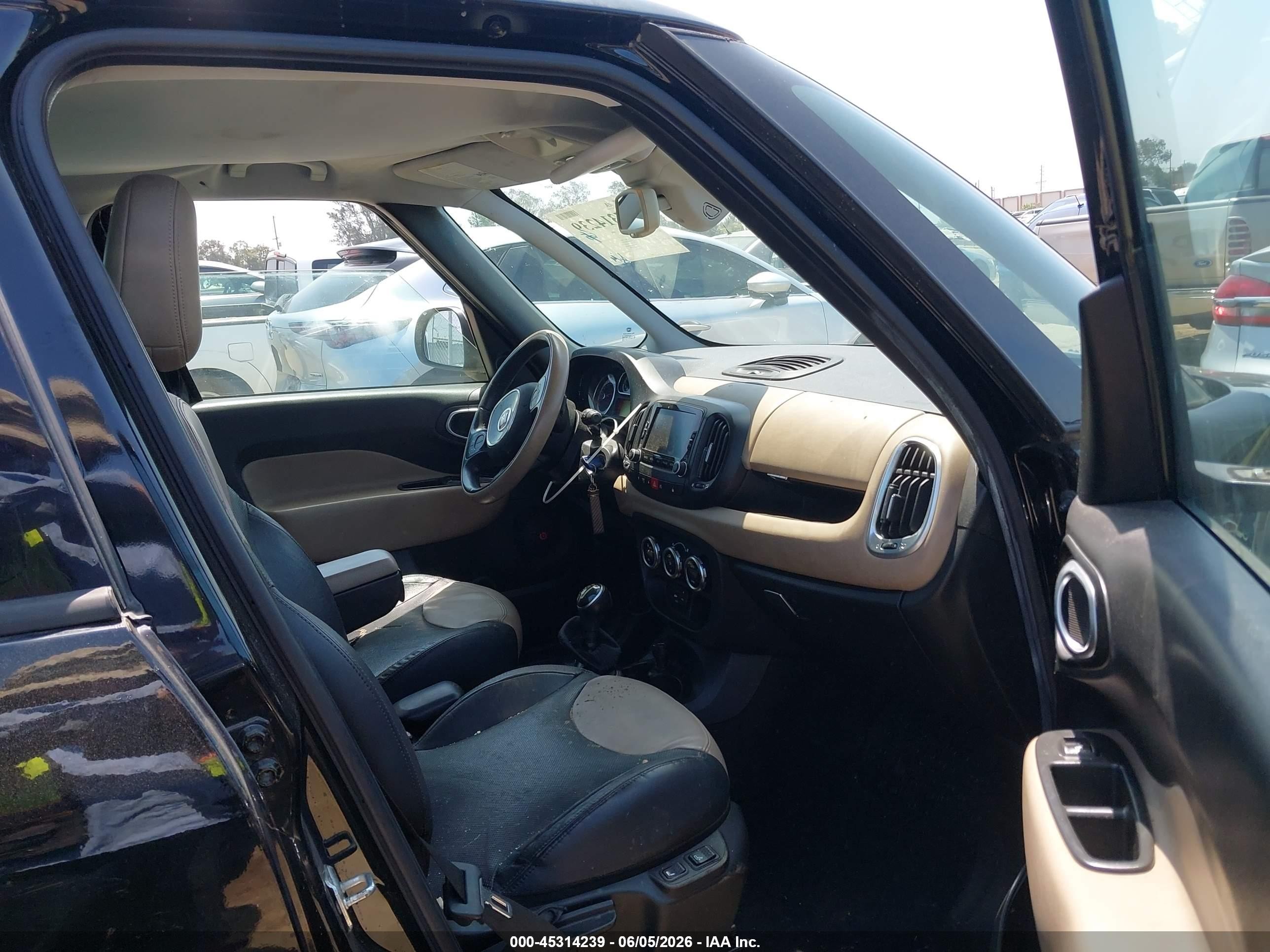 2014 Fiat 500l Lounge Черный vin: ZFBCFACH1EZ004874