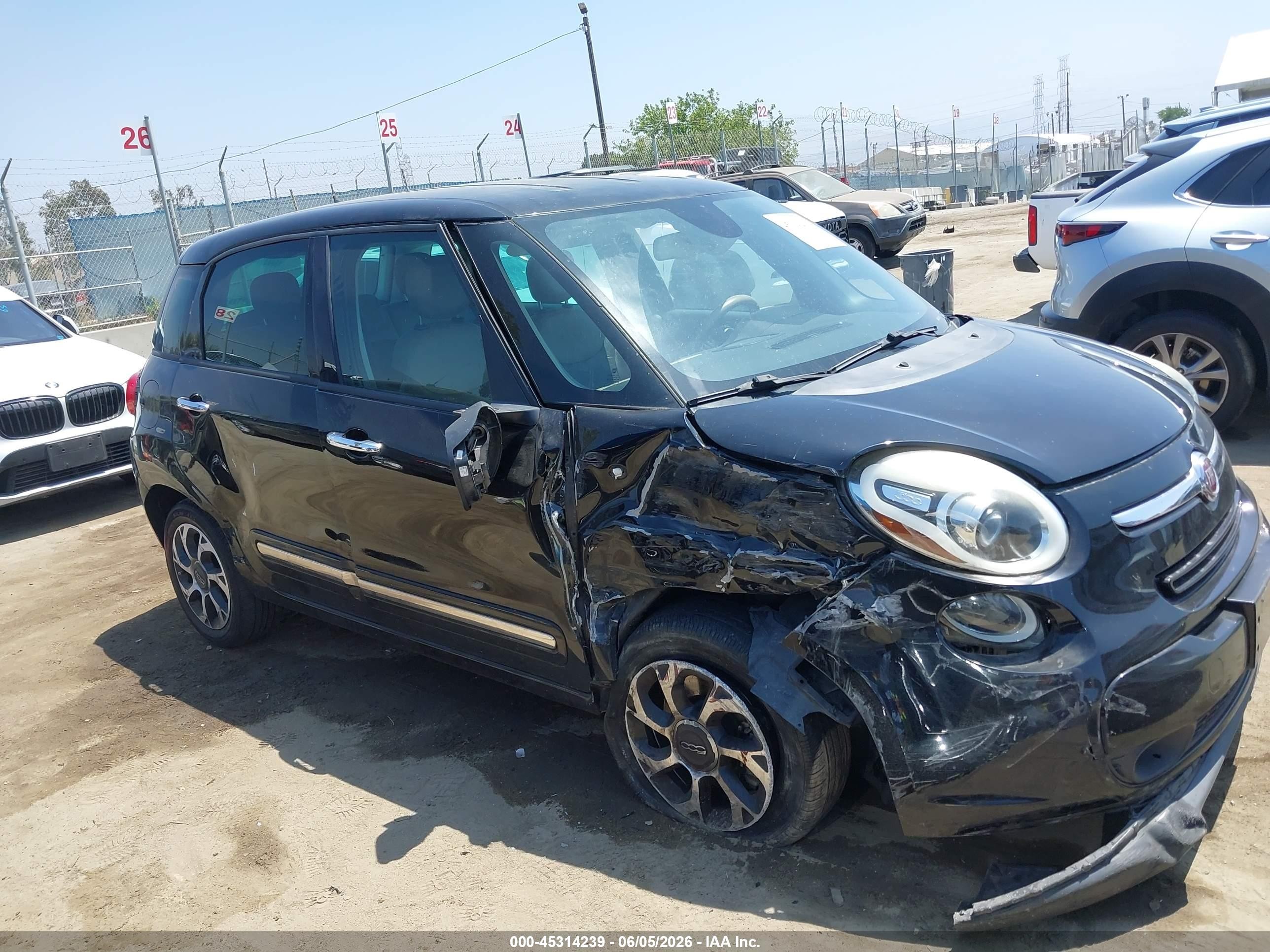 2014 Fiat 500l Lounge Черный vin: ZFBCFACH1EZ004874
