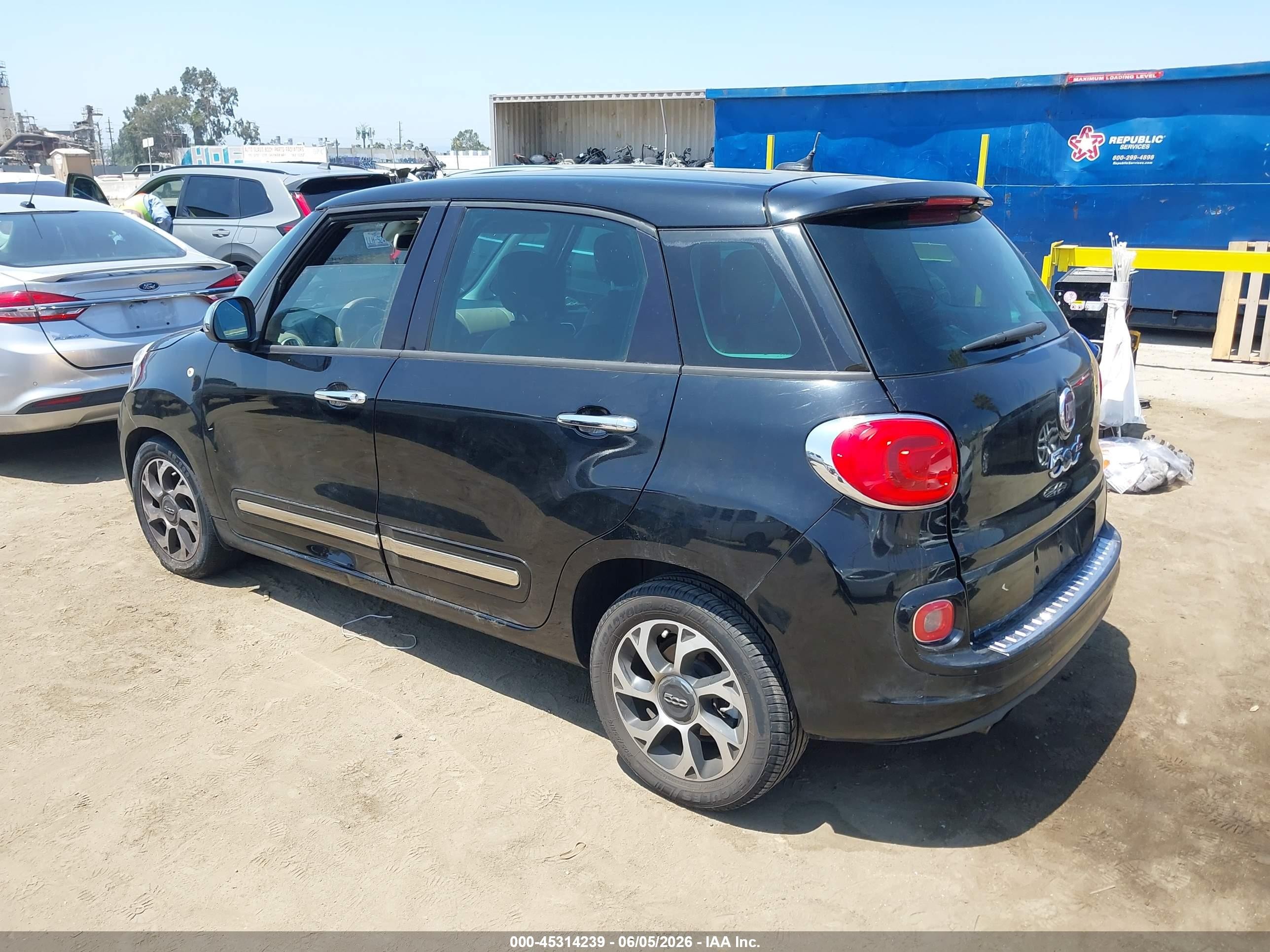 2014 Fiat 500l Lounge Черный vin: ZFBCFACH1EZ004874