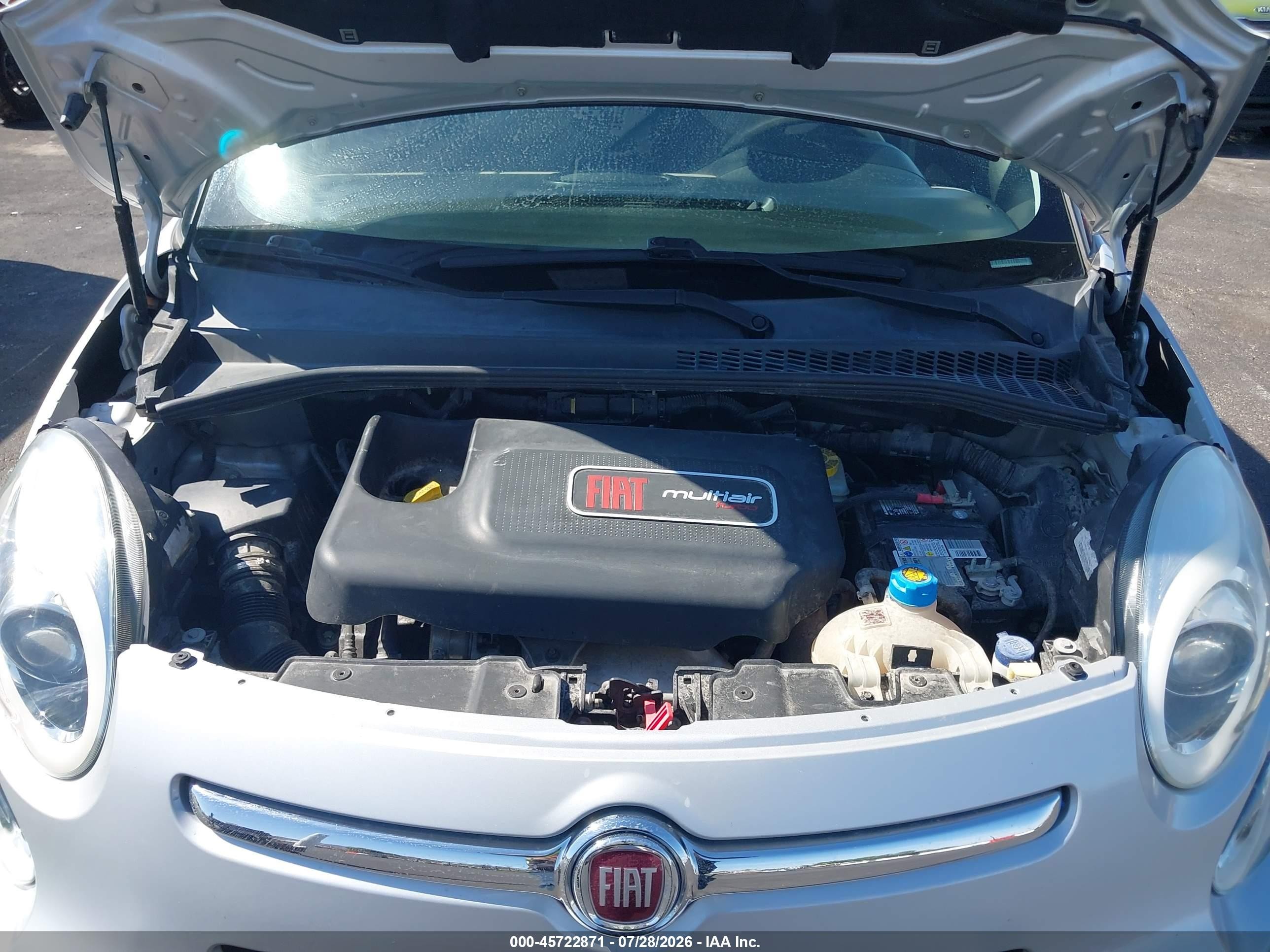 2014 Fiat 500l Lounge Silver vin: ZFBCFACH1EZ006351